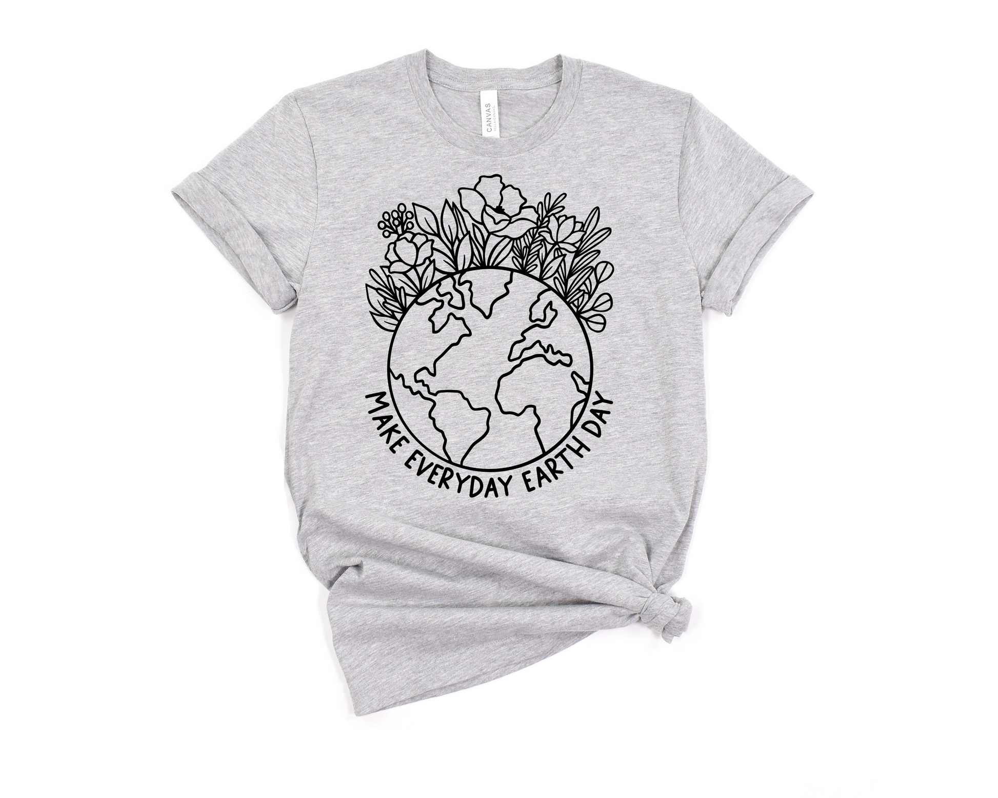 Make Everyday Earth Day T-Shirt Ethical Earth Store