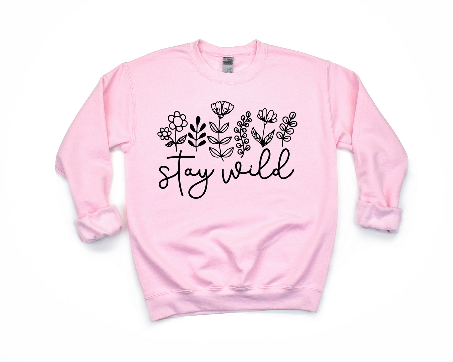 Stay Wild Sweatshirt Ethical Earth Store