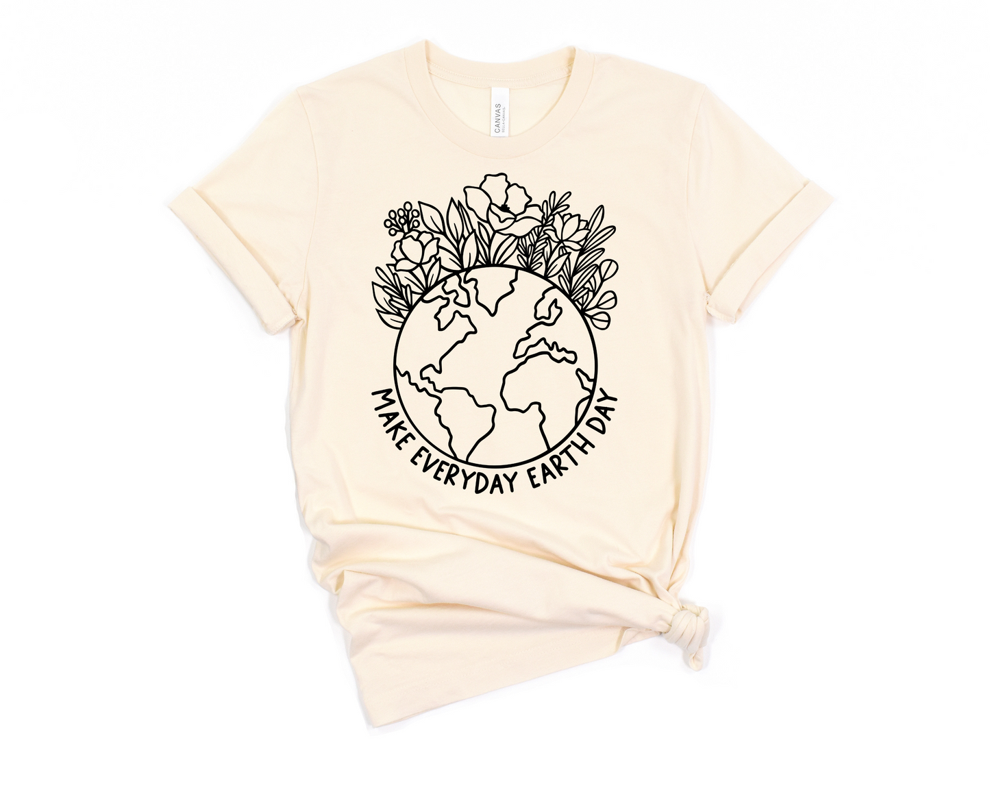 Make Everyday Earth Day T-Shirt Ethical Earth Store