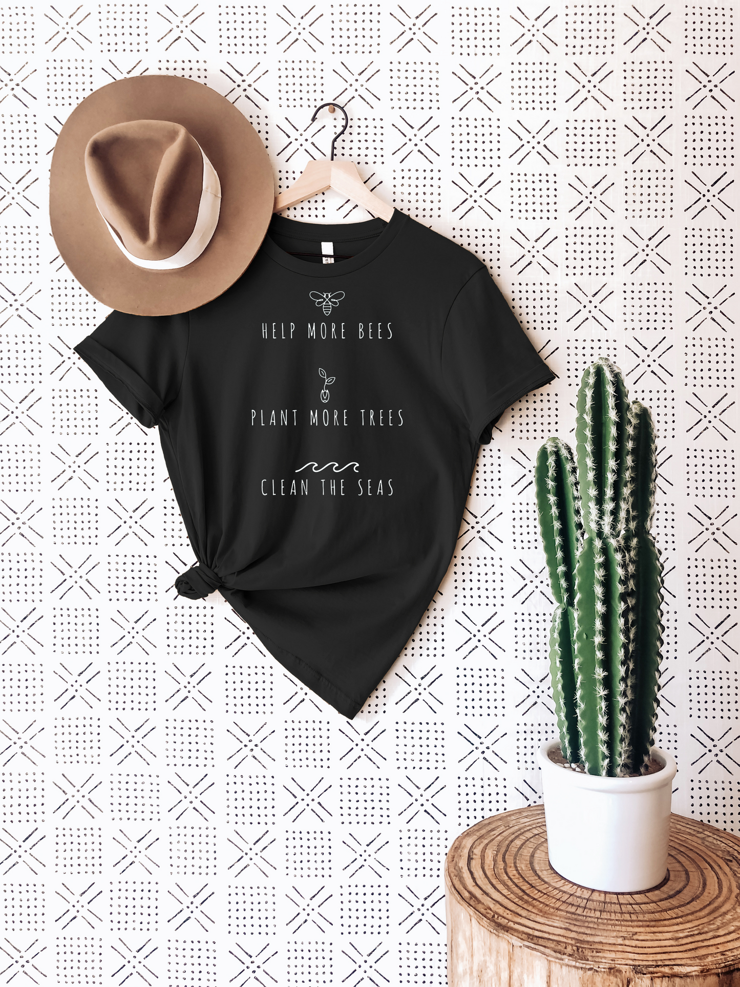 Bees, Trees and Seas T-Shirt Ethical Earth Store