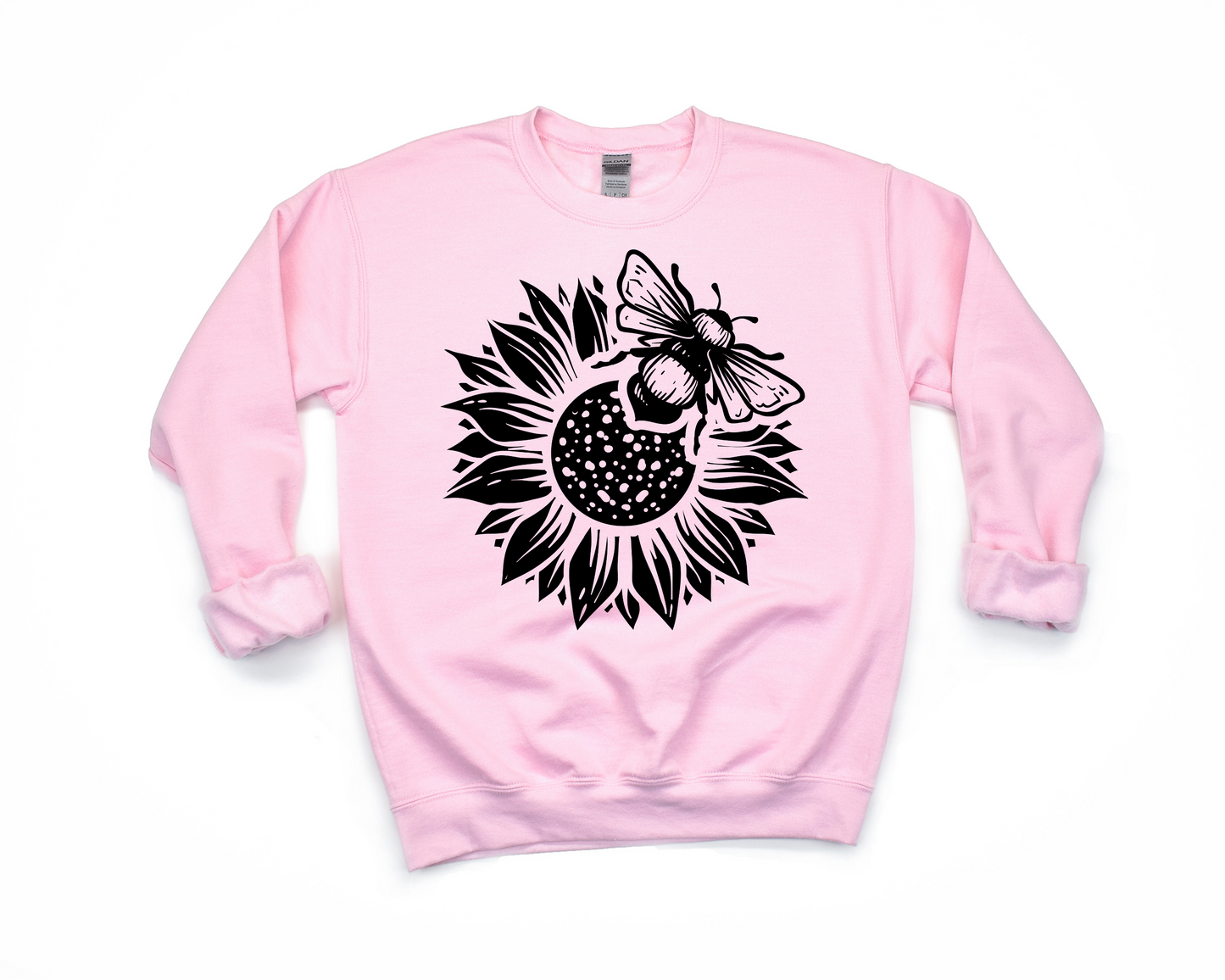 Bee & Sunflower Sweatshirt Ethical Earth Store