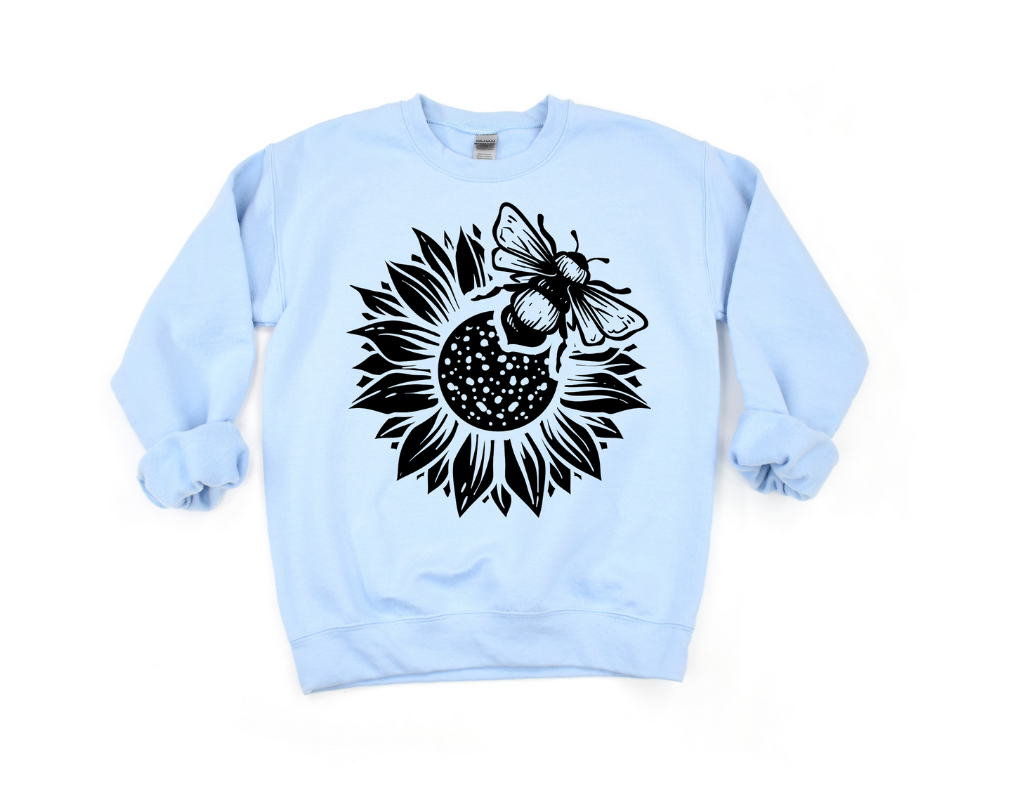 Bee & Sunflower Sweatshirt Ethical Earth Store