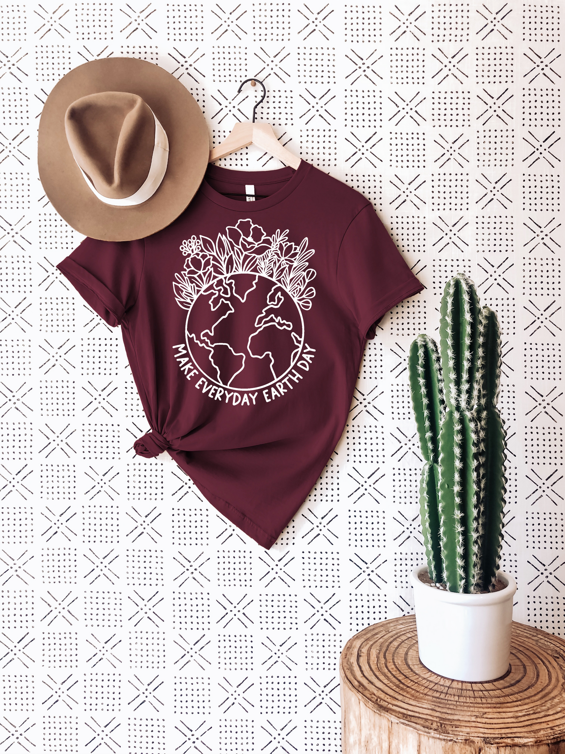 Make Everyday Earth Day T-Shirt Ethical Earth Store