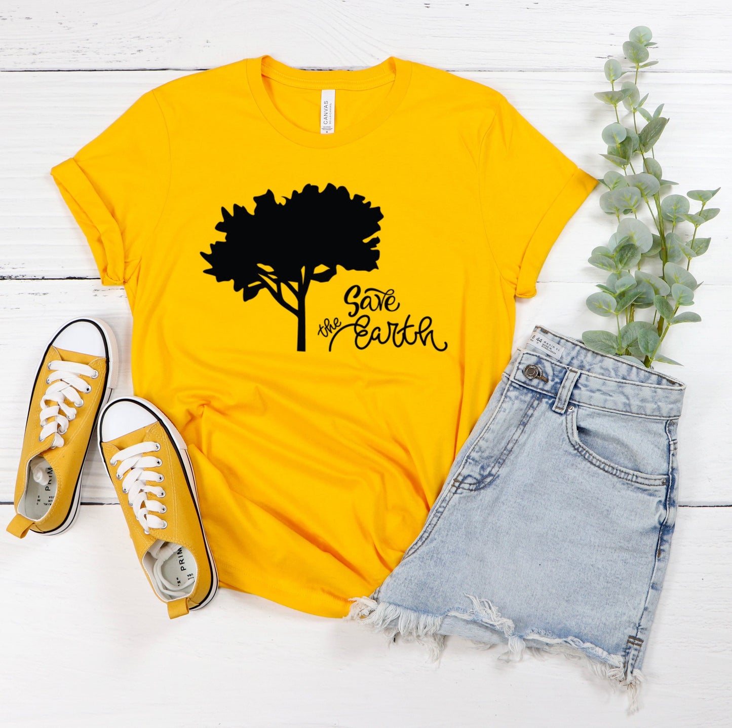Save The Earth T-Shirt Ethical Earth Store