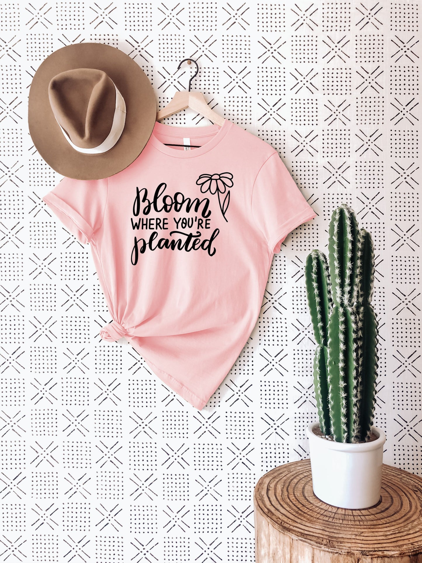 Bloom Where You're Planted T-Shirt Ethical Earth Store