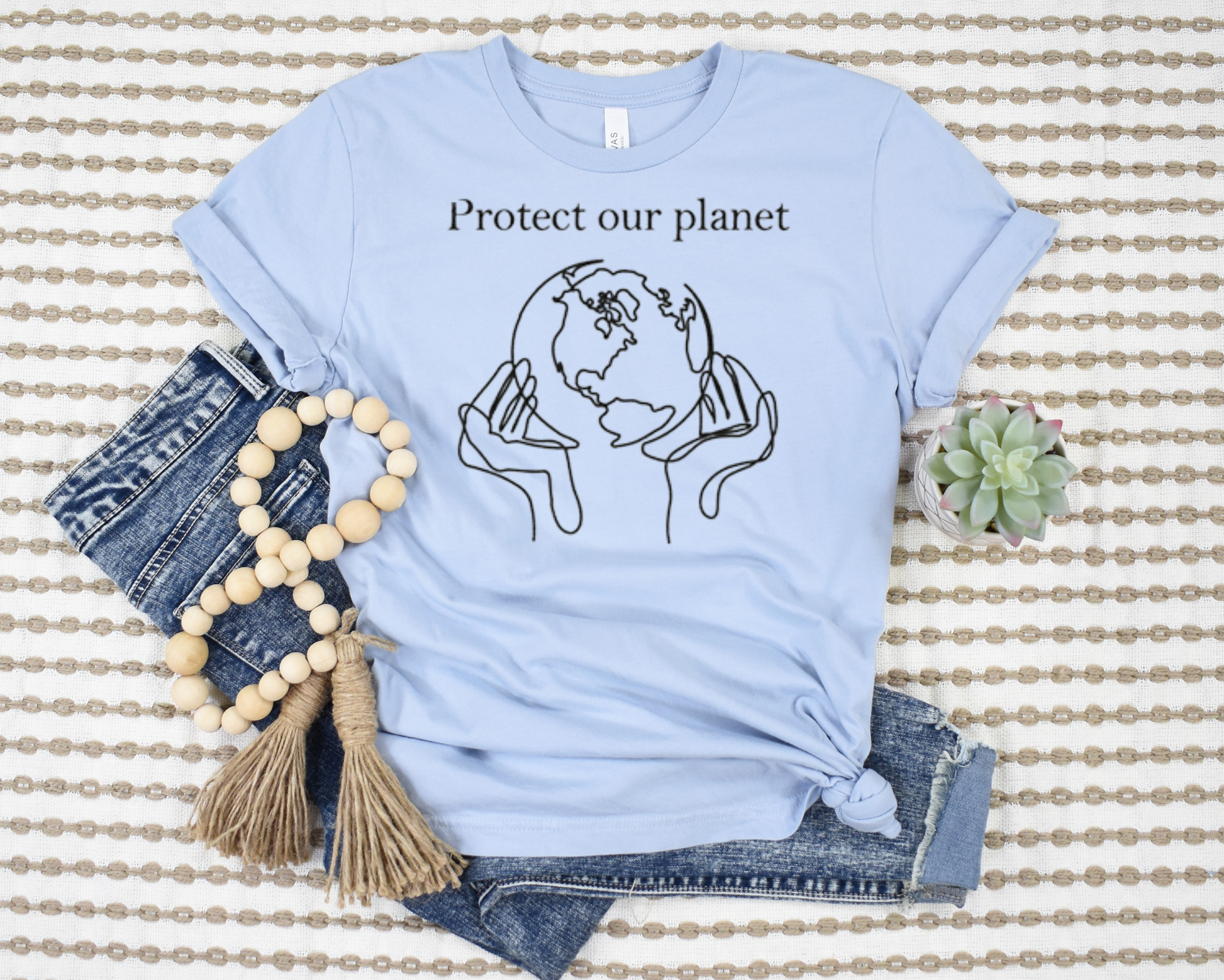 Protect Our Planet T-Shirt Ethical Earth Store