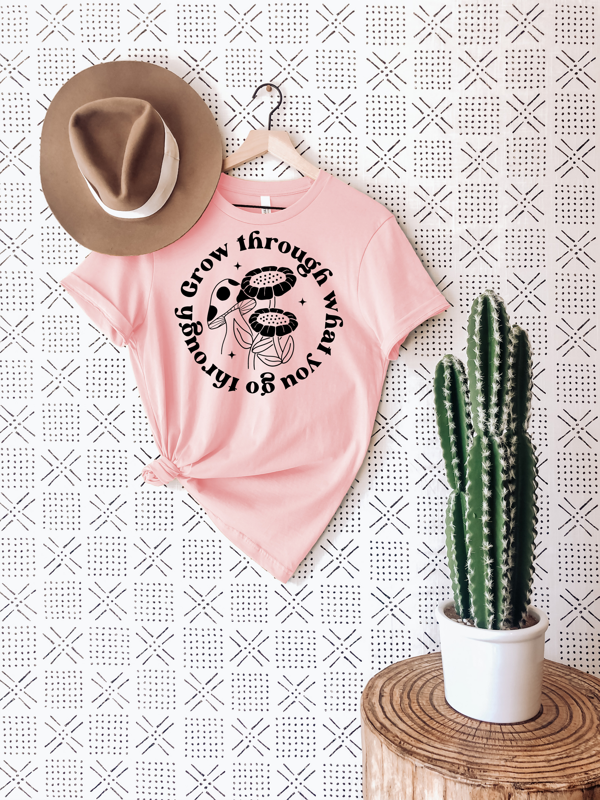 Grow Through What You Go Through T-Shirt Ethical Earth Store