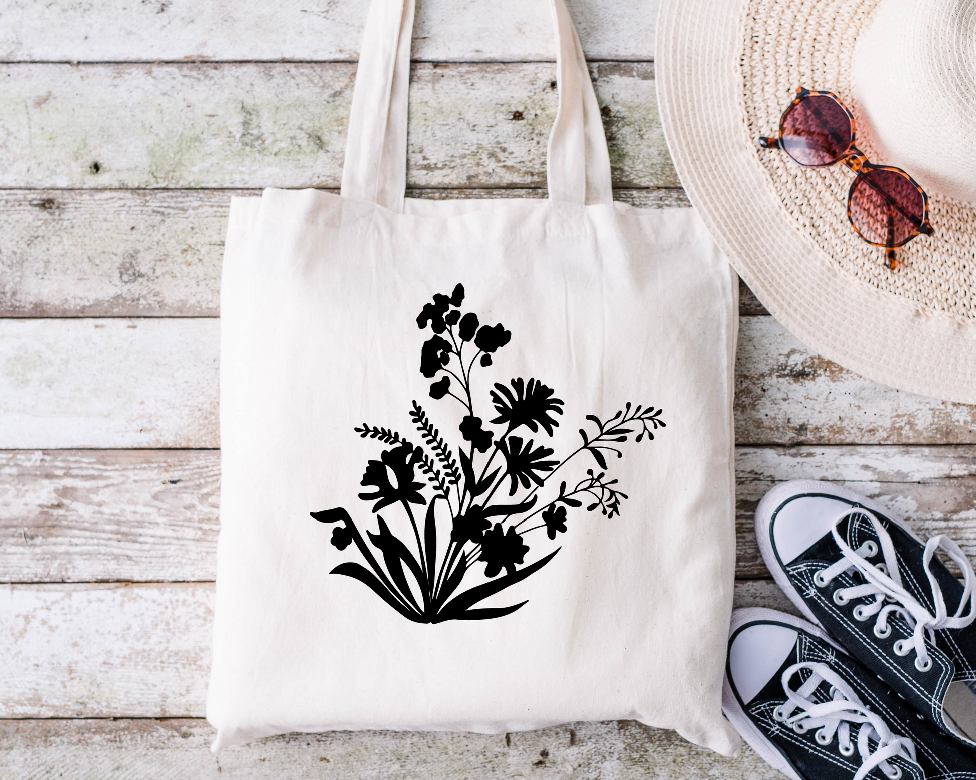 Floral Reusable Bag Ethical Earth Store