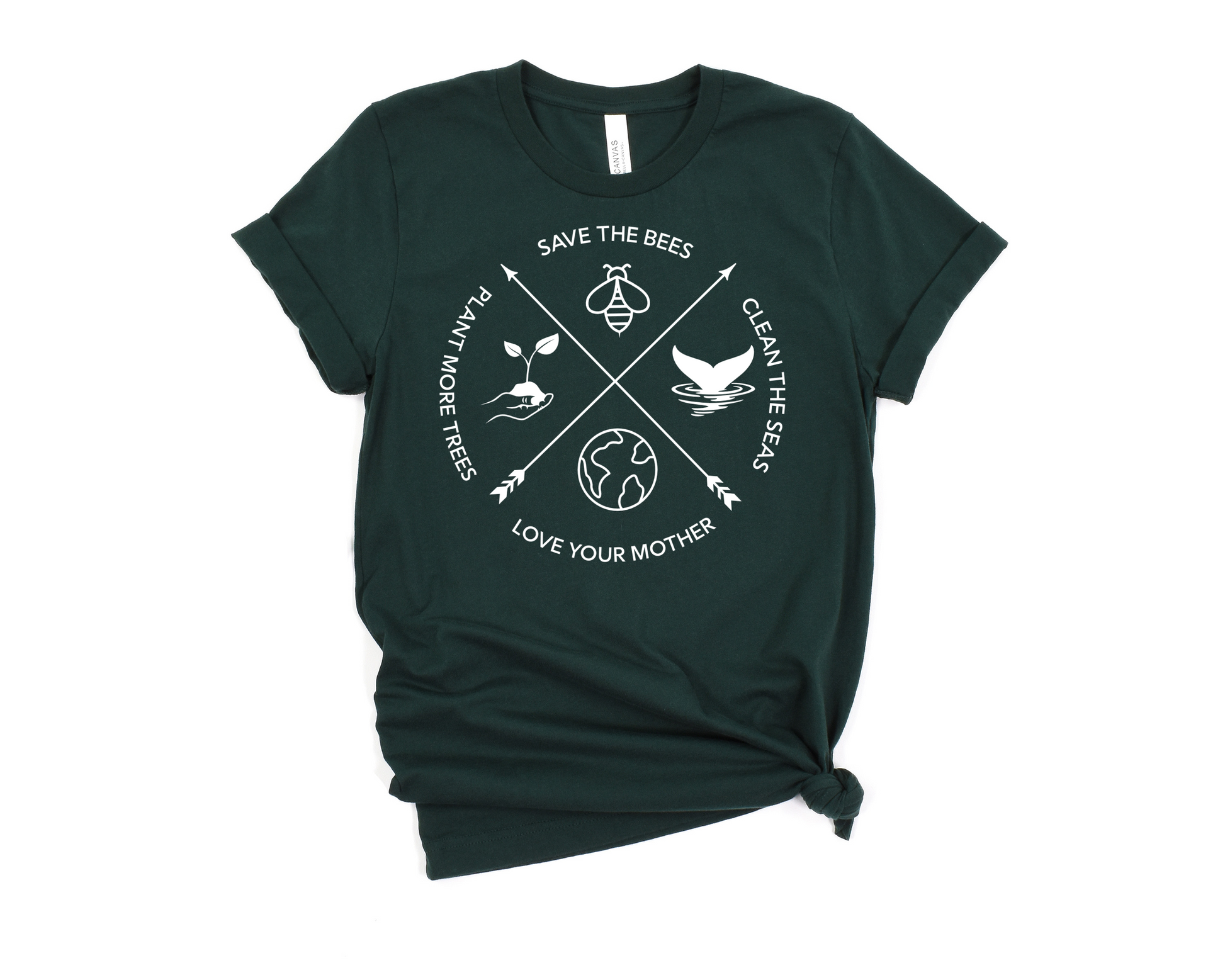 Save The Bees T-Shirt Ethical Earth Store