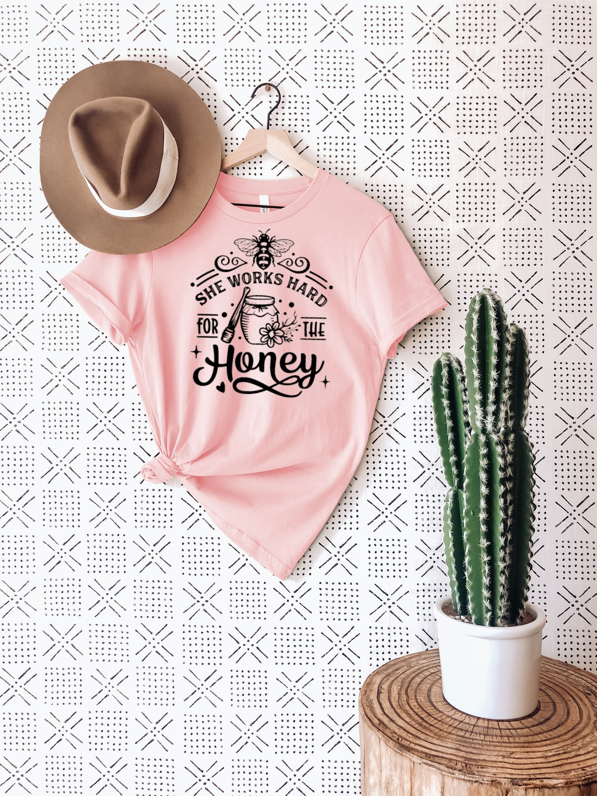 She Works Hard For The Honey T-Shirt Ethical Earth Store