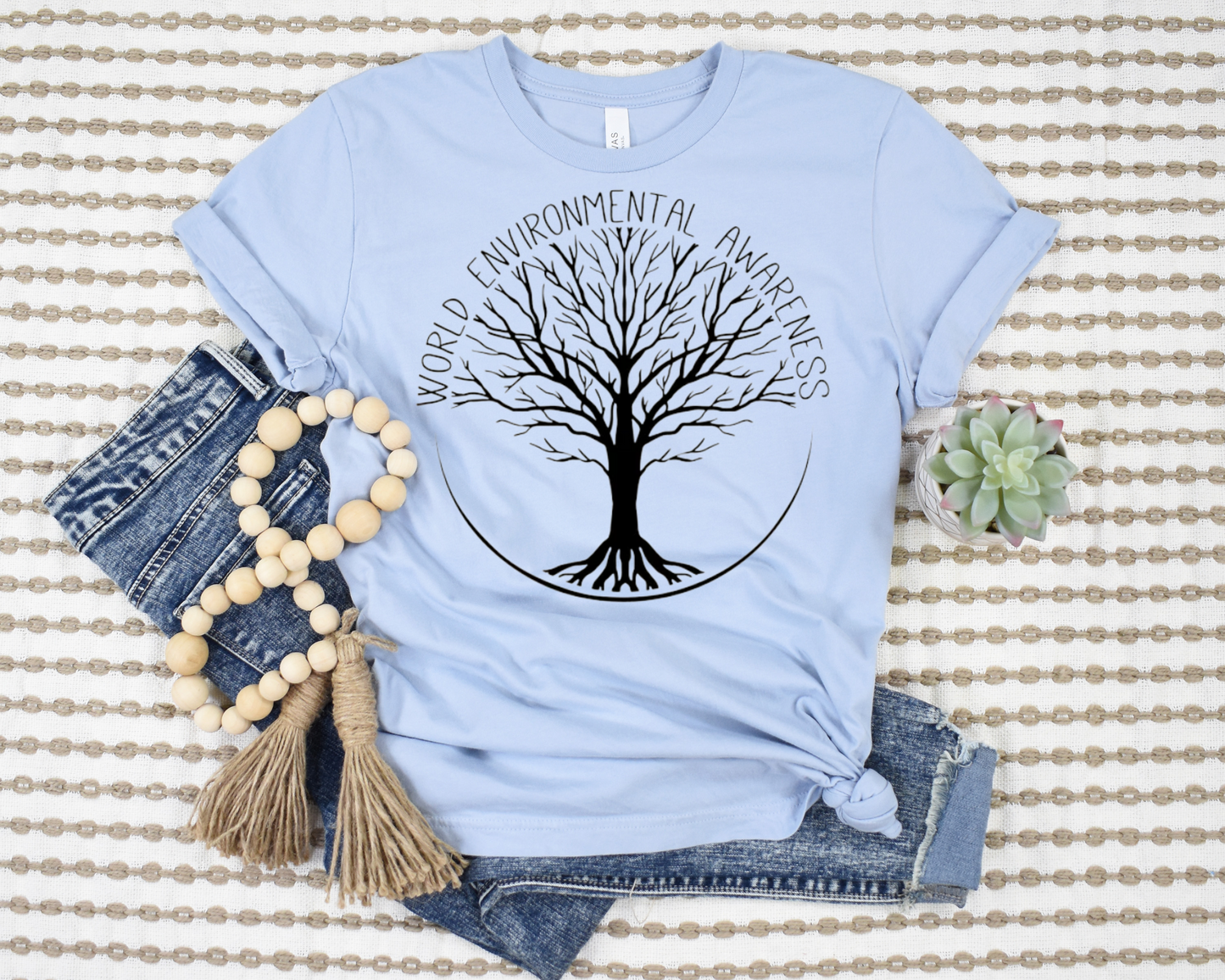 World Environmental Awareness T-Shirt Ethical Earth Store