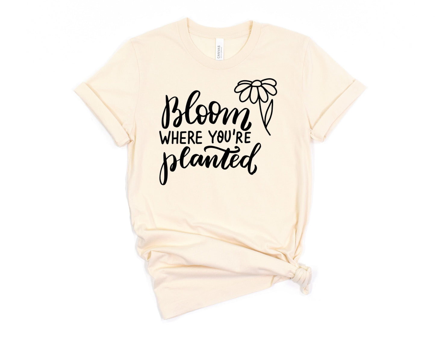 Bloom Where You're Planted T-Shirt Ethical Earth Store
