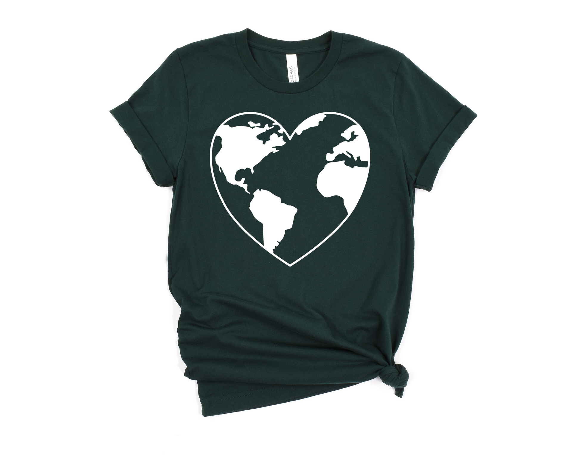 Earth Heart T-Shirt Ethical Earth Store
