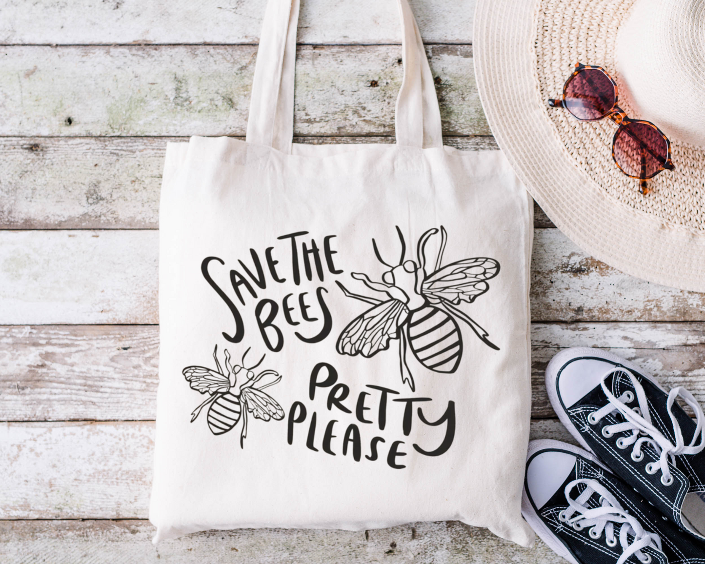 Save The Bees Reusable Bag Ethical Earth Store