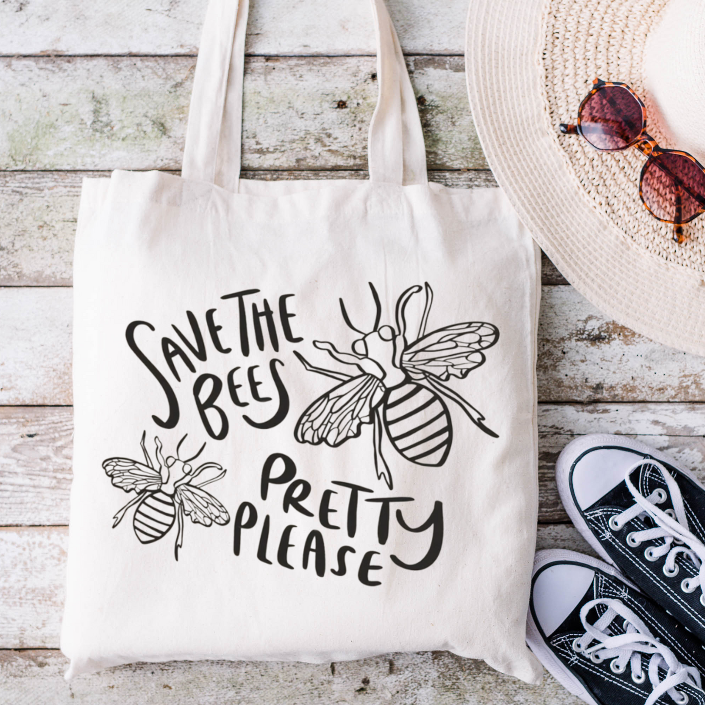 Save The Bees Reusable Bag Ethical Earth Store