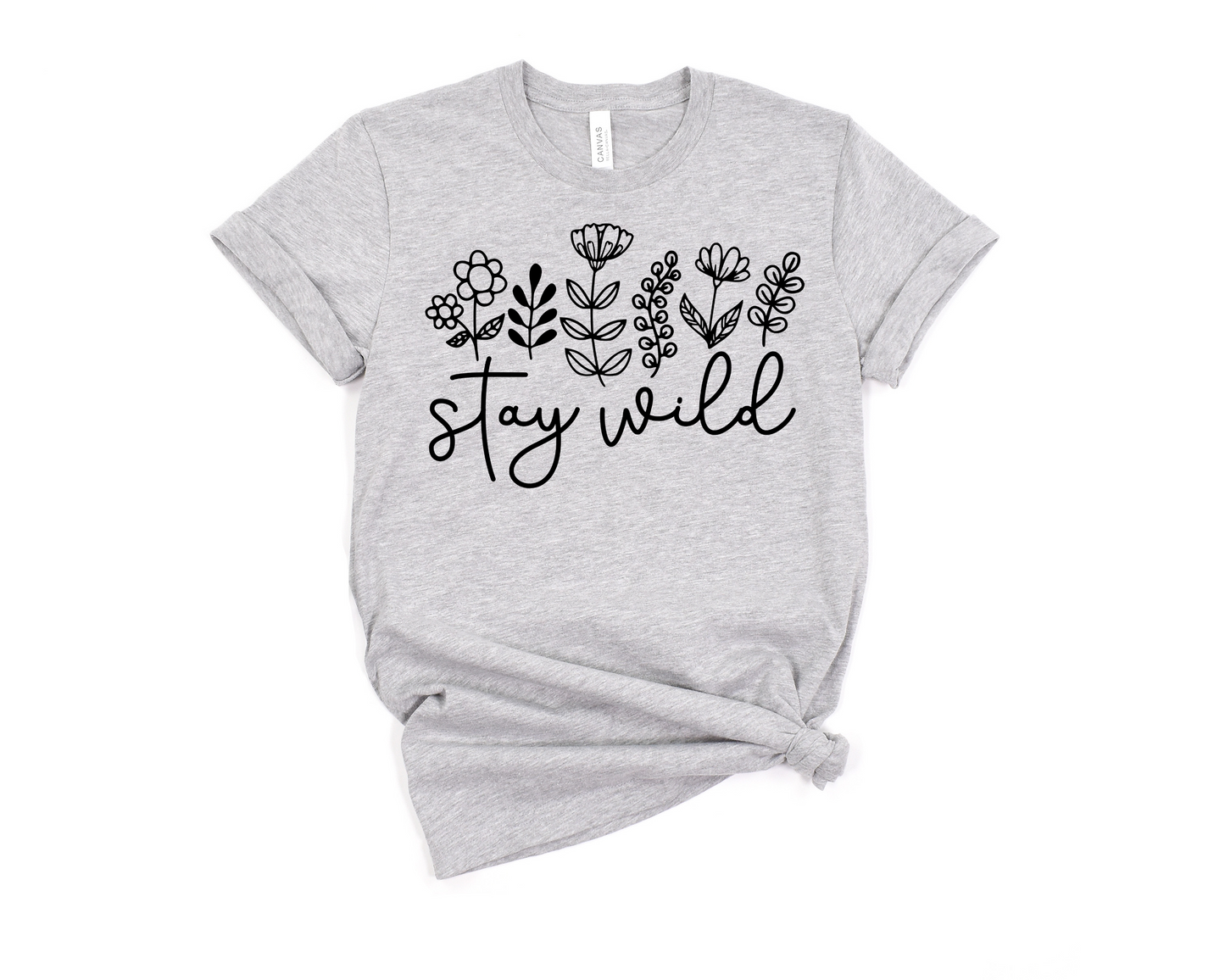 Stay Wild T-Shirt Ethical Earth Store