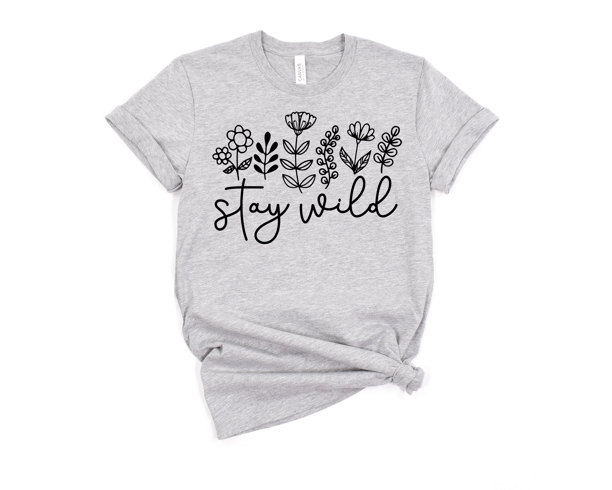 Stay Wild T-Shirt Ethical Earth Store