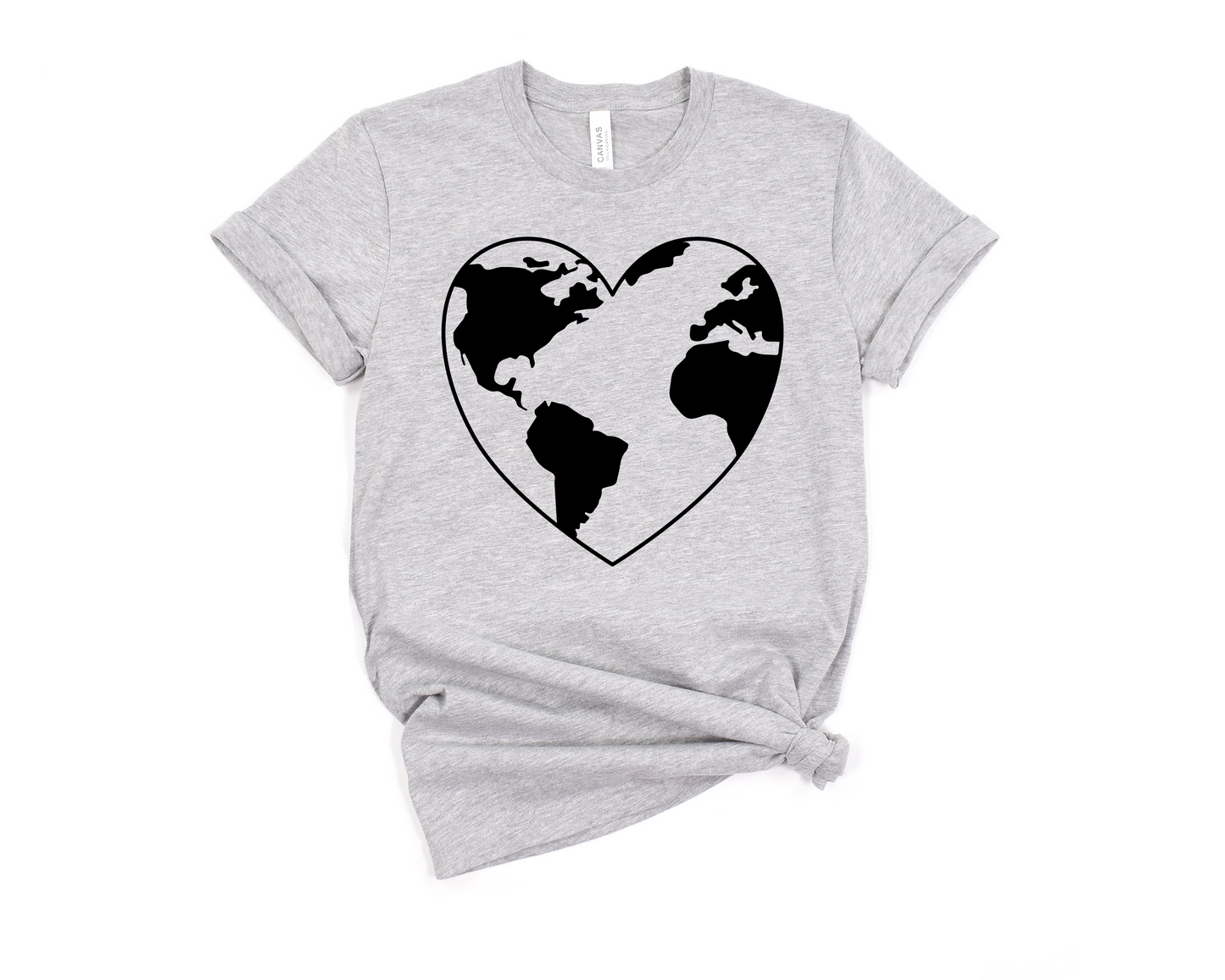 Earth Heart T-Shirt Ethical Earth Store