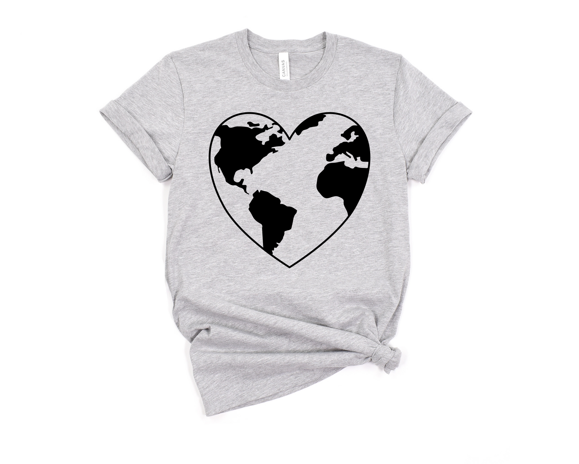 Earth Heart T-Shirt Ethical Earth Store