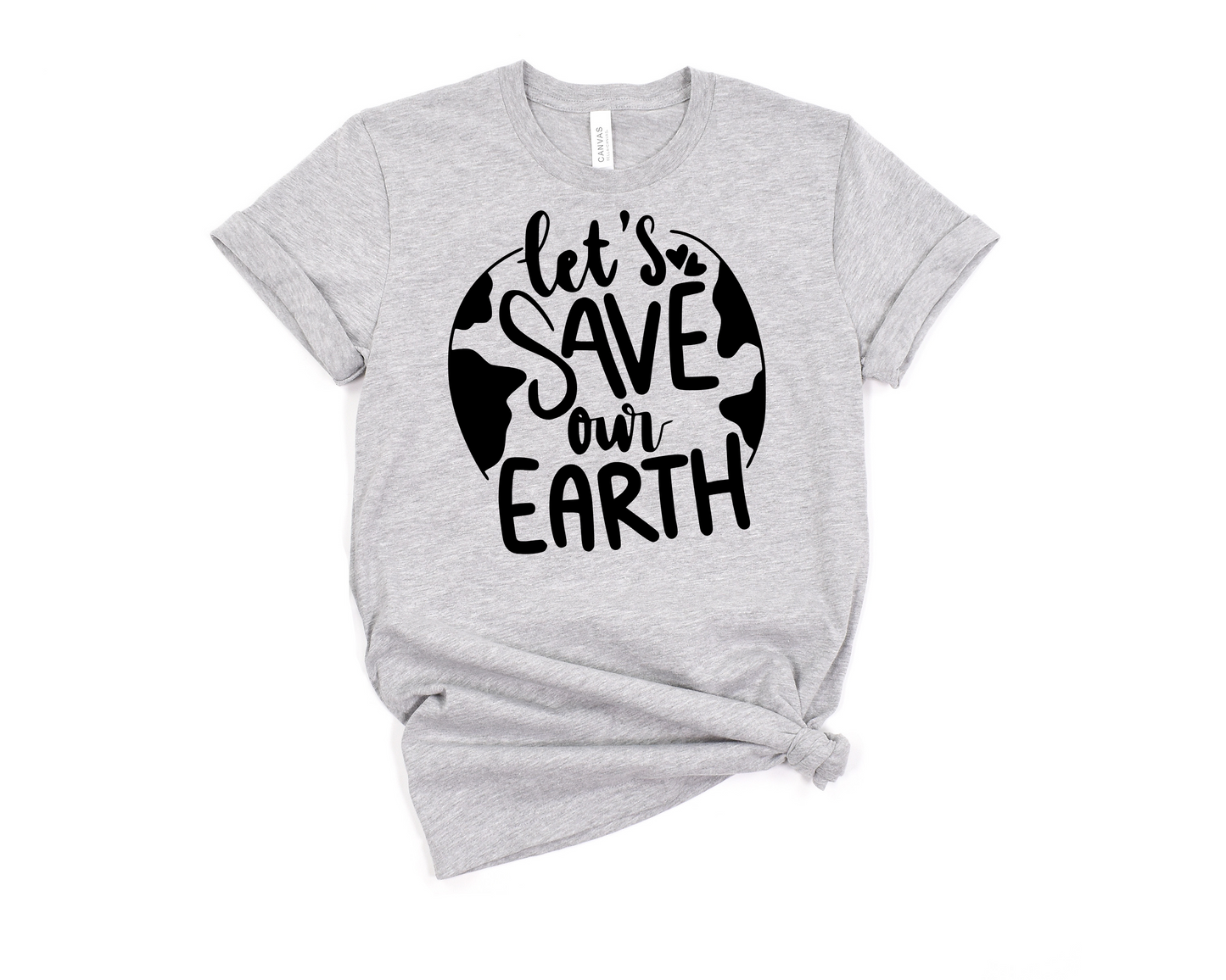Let's Save Our Earth T-Shirt Ethical Earth Store