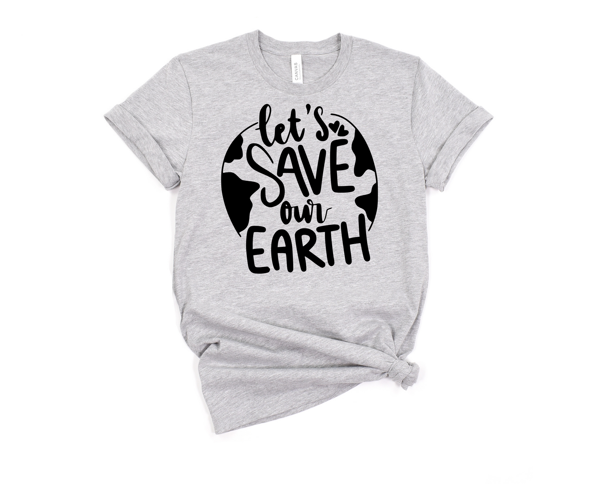 Let's Save Our Earth T-Shirt Ethical Earth Store