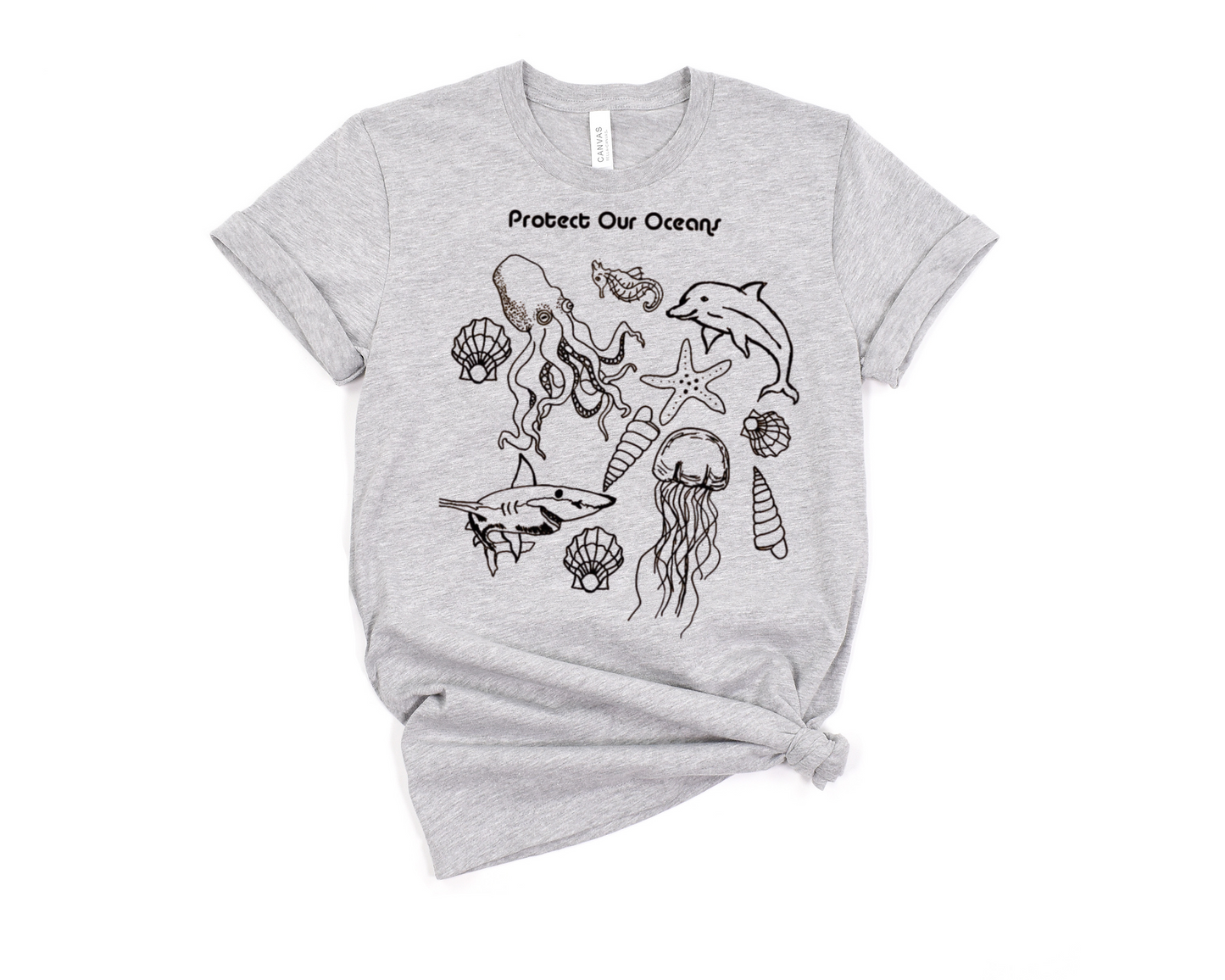 Protect Our Oceans T-Shirt Ethical Earth Store