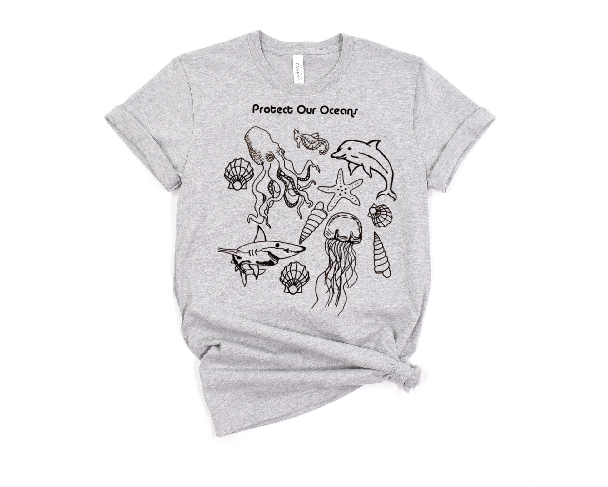 Protect Our Oceans T-Shirt Ethical Earth Store