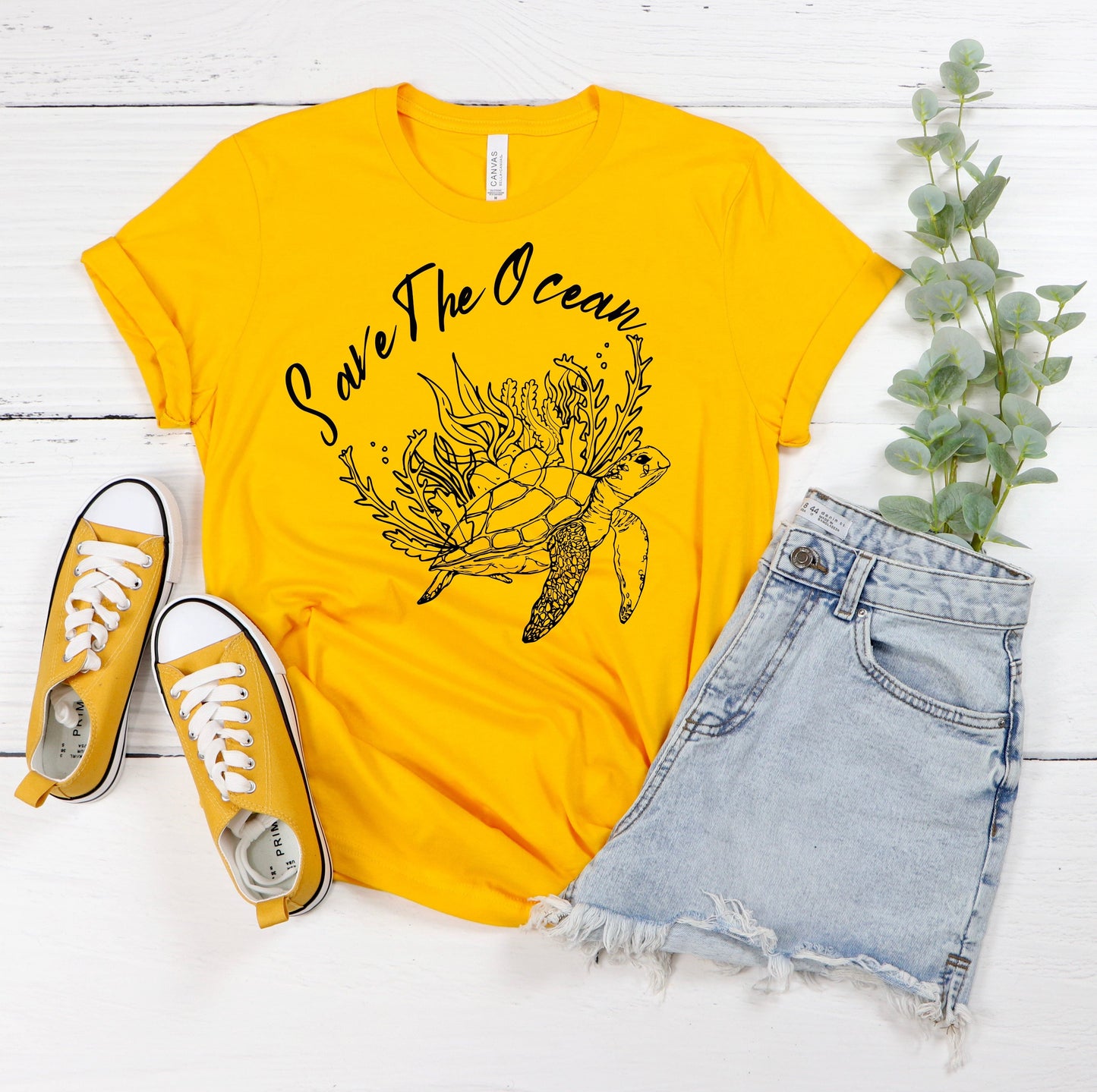 Save The Ocean T-Shirt Ethical Earth Store