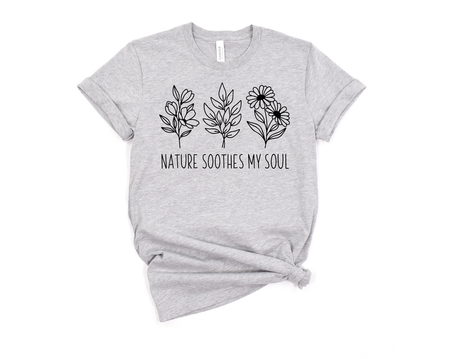 Nature Soothes My Soul T-Shirt Ethical Earth Store