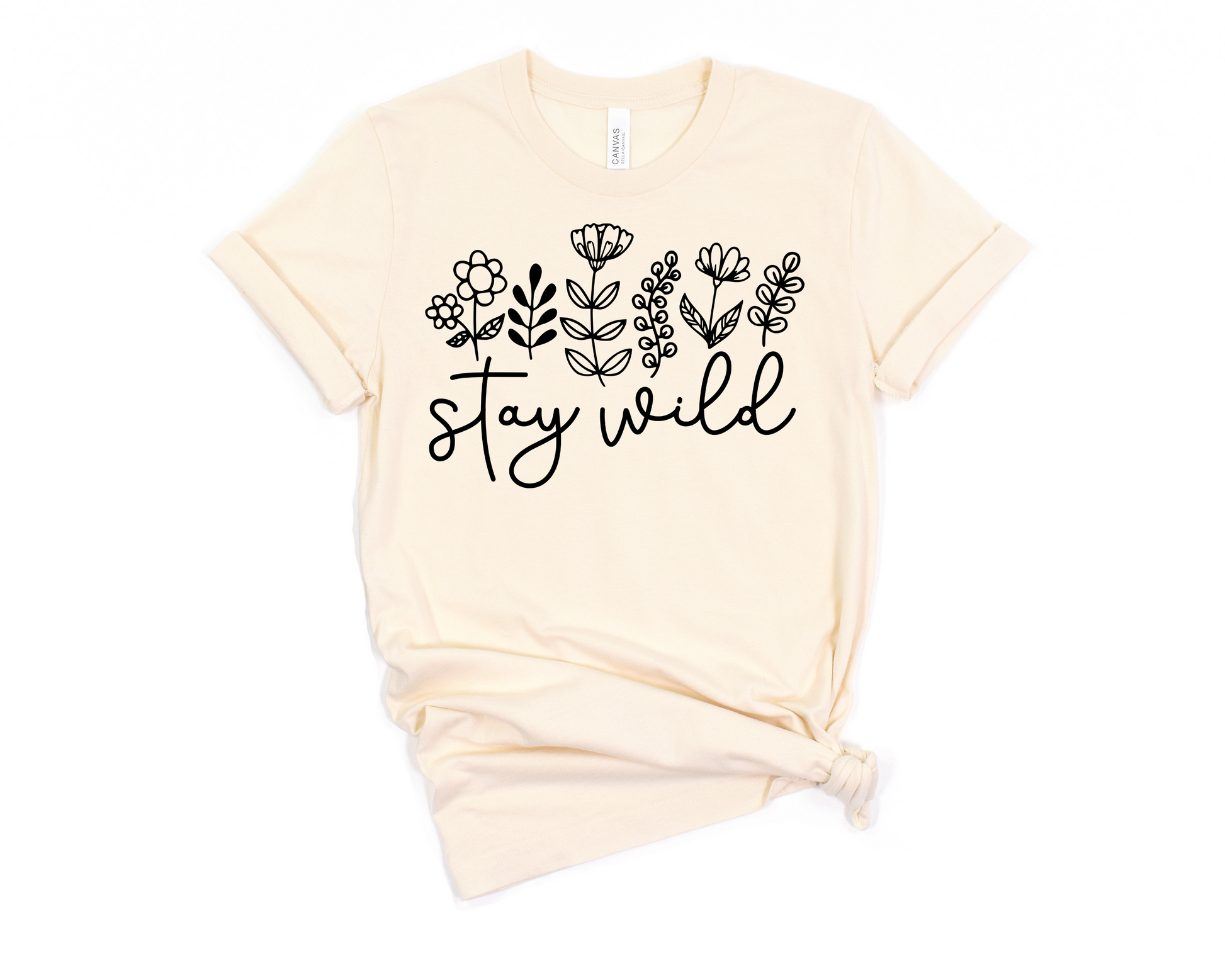 Stay Wild T-Shirt Ethical Earth Store