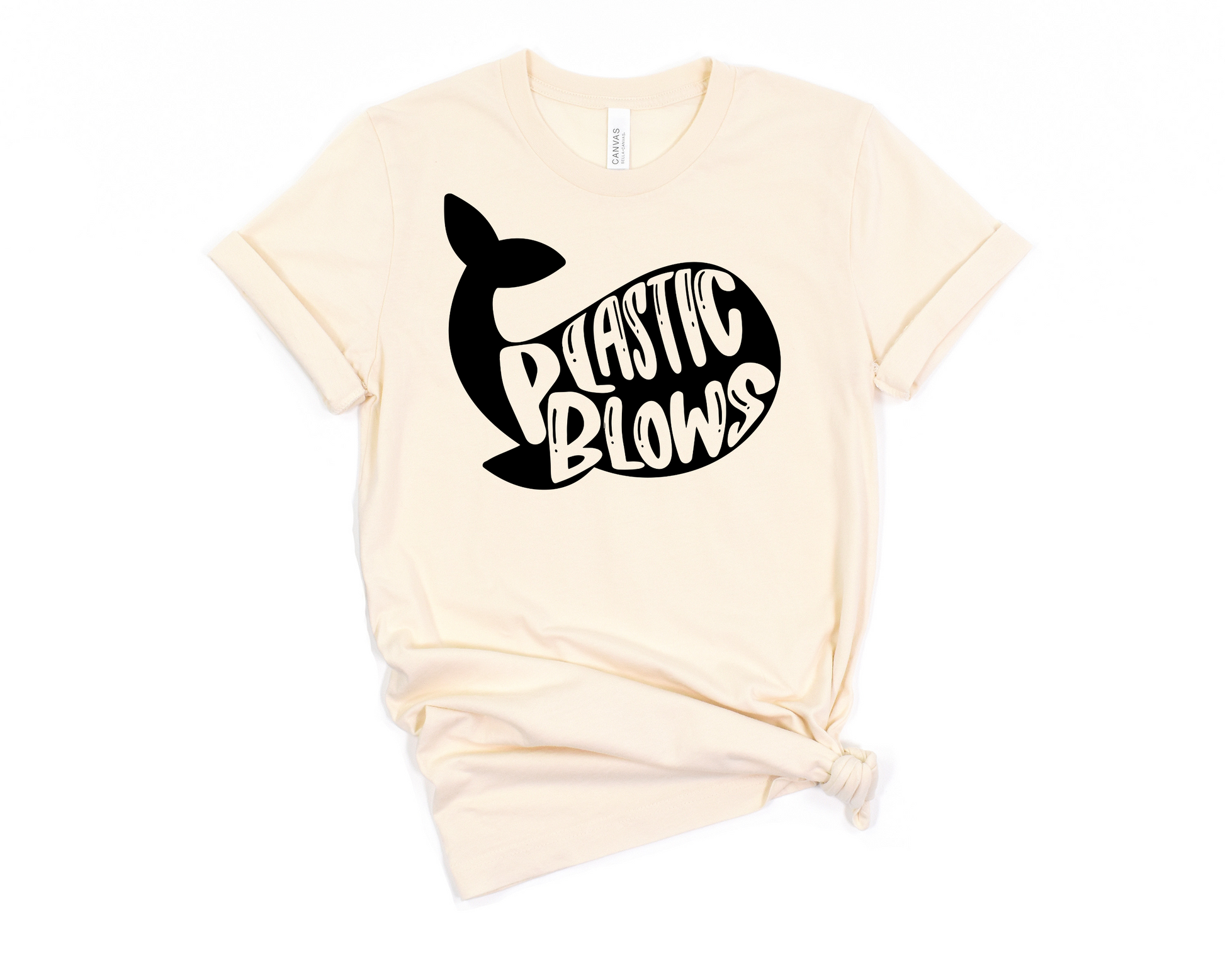 Plastic Blows T-Shirt Ethical Earth Store
