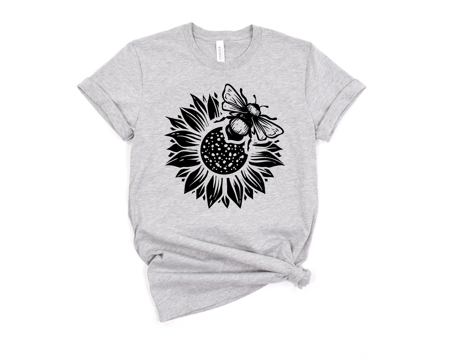 Bee & Sunflower T-Shirt Ethical Earth Store