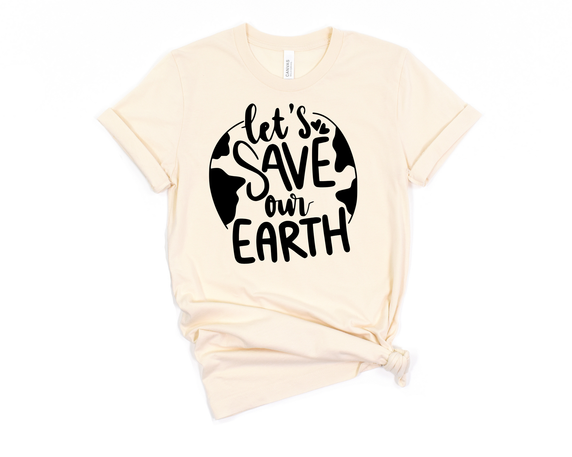 Let's Save Our Earth T-Shirt Ethical Earth Store