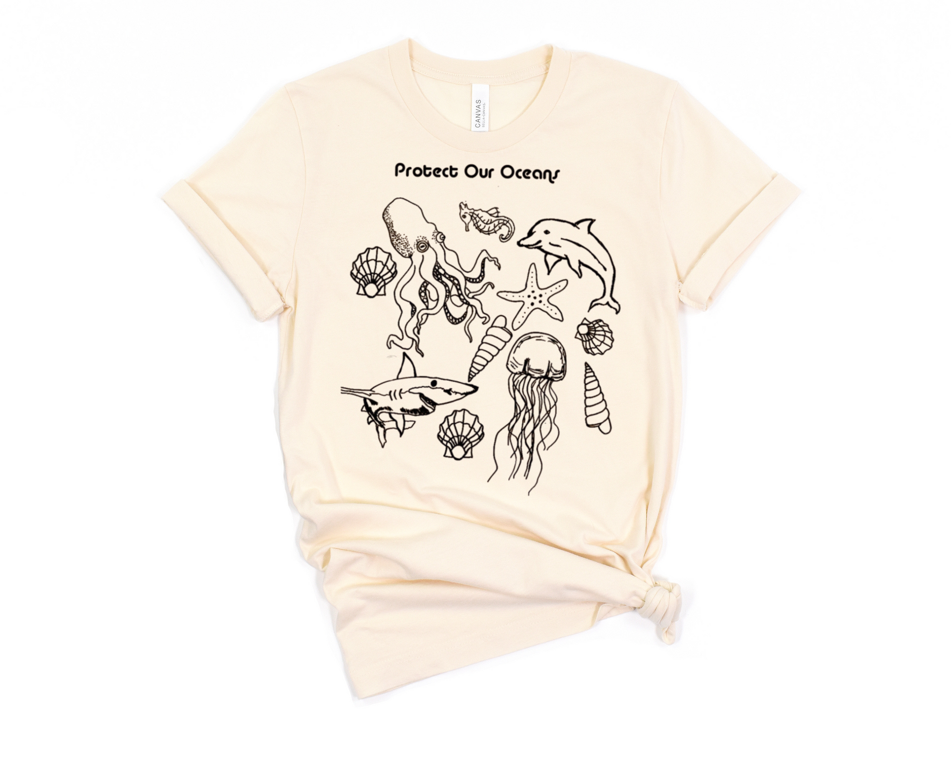 Protect Our Oceans T-Shirt Ethical Earth Store