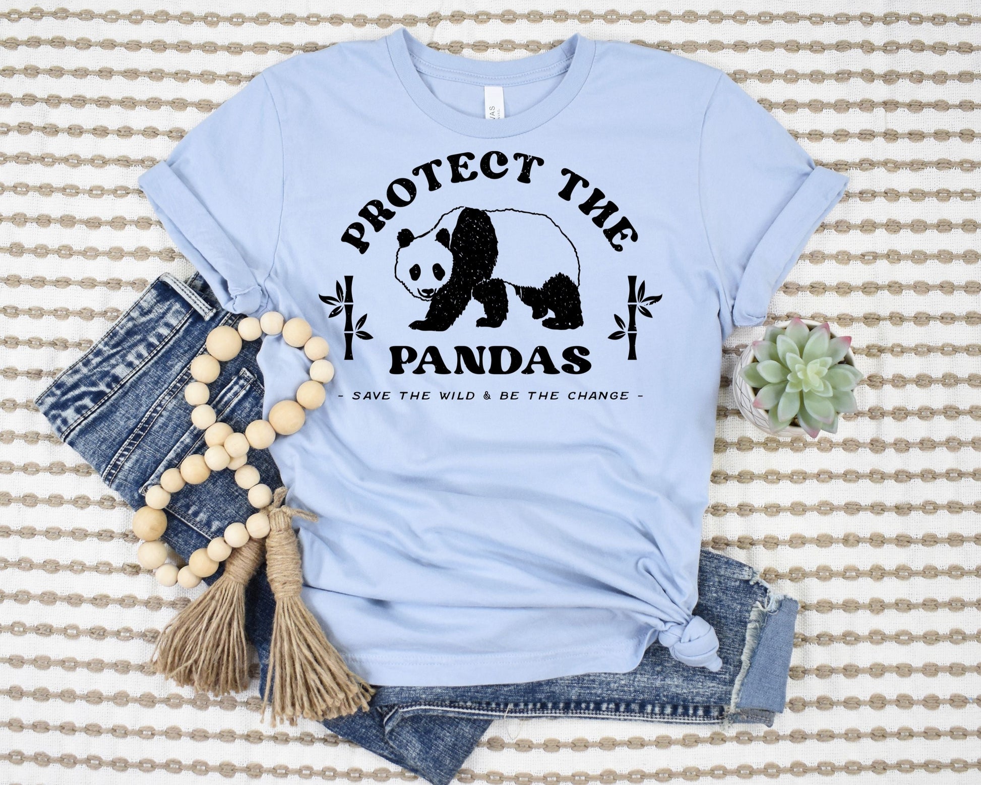 Protect The Pandas T-Shirt Ethical Earth Store