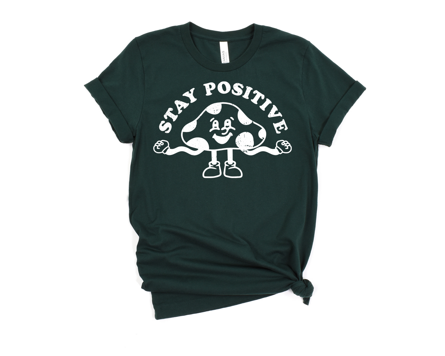 Stay Positive T-Shirt Ethical Earth Store