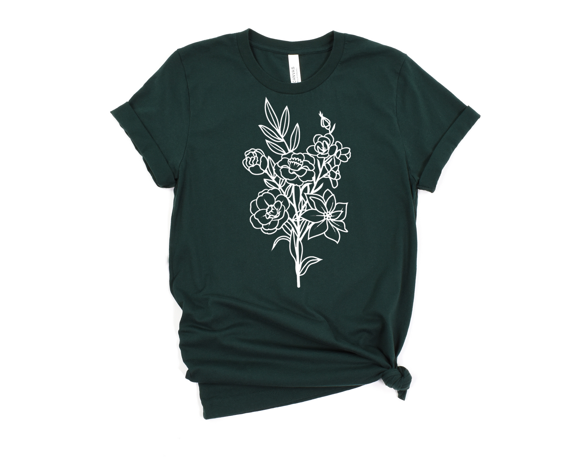 Flower Bouquet T-Shirt Ethical Earth Store
