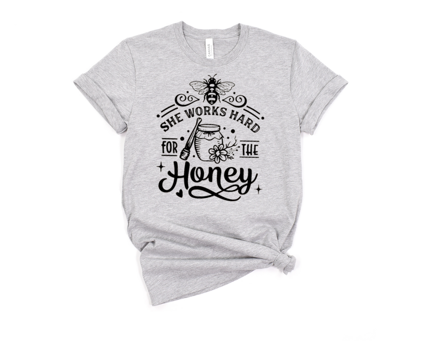 She Works Hard For The Honey T-Shirt Ethical Earth Store