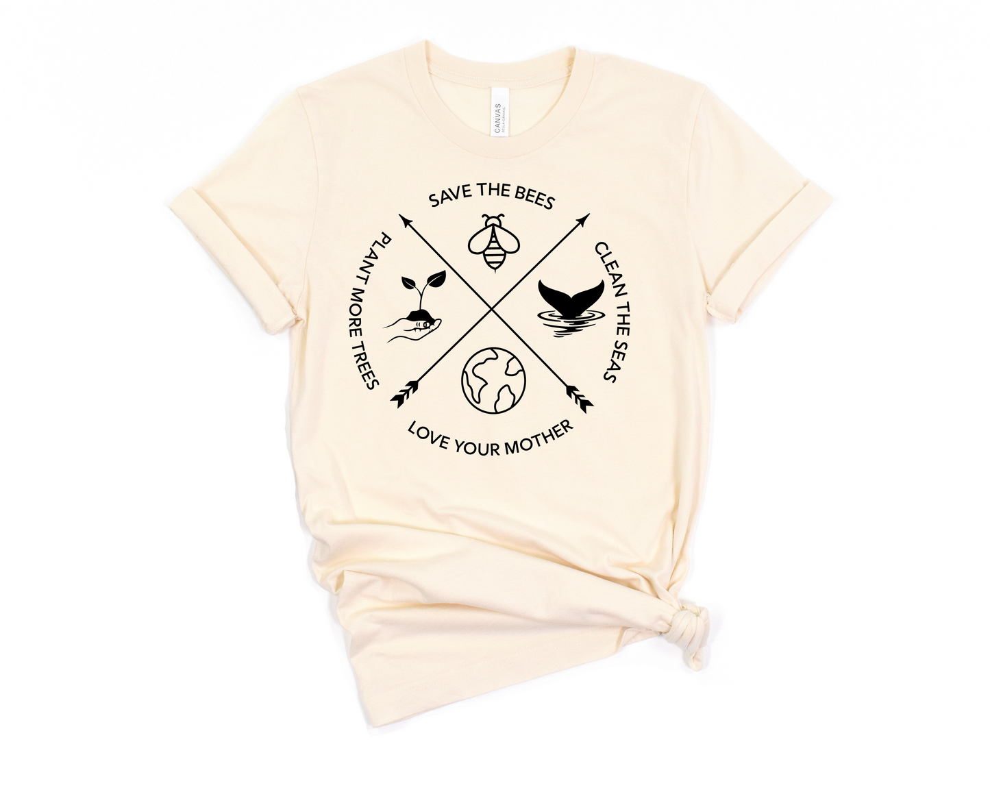 Save The Bees T-Shirt Ethical Earth Store
