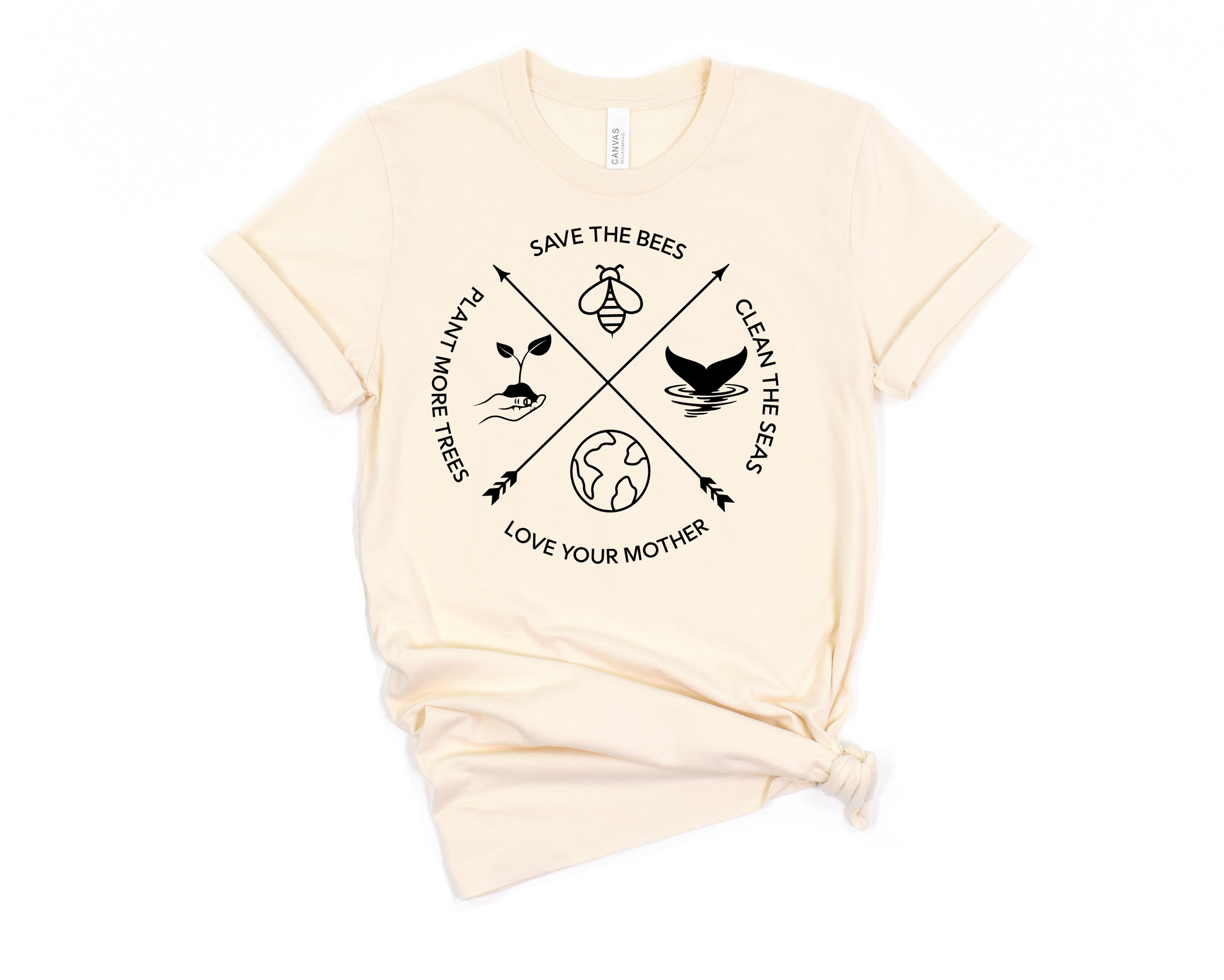 Save The Bees T-Shirt Ethical Earth Store