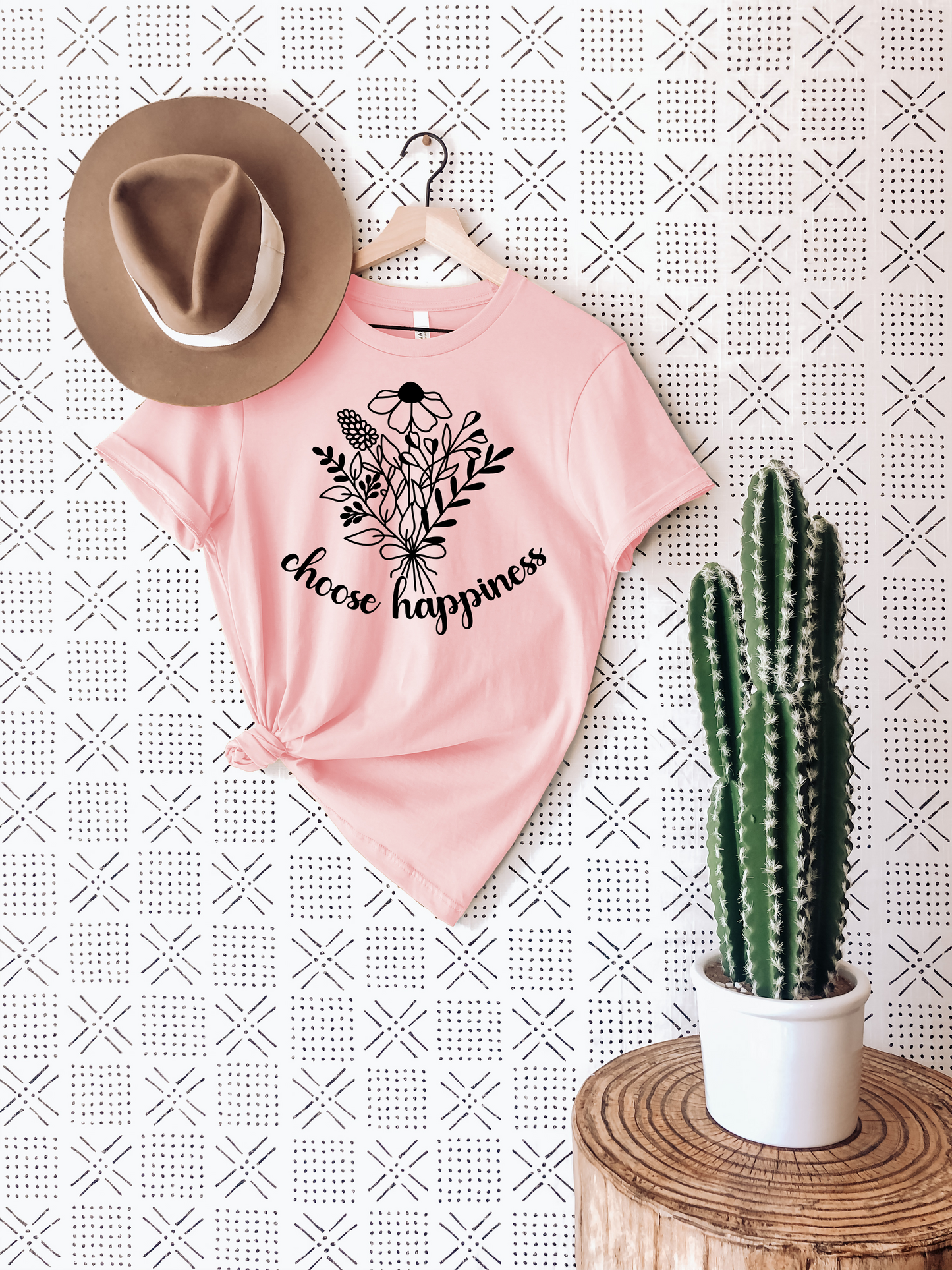 Choose Happiness T-Shirt Ethical Earth Store