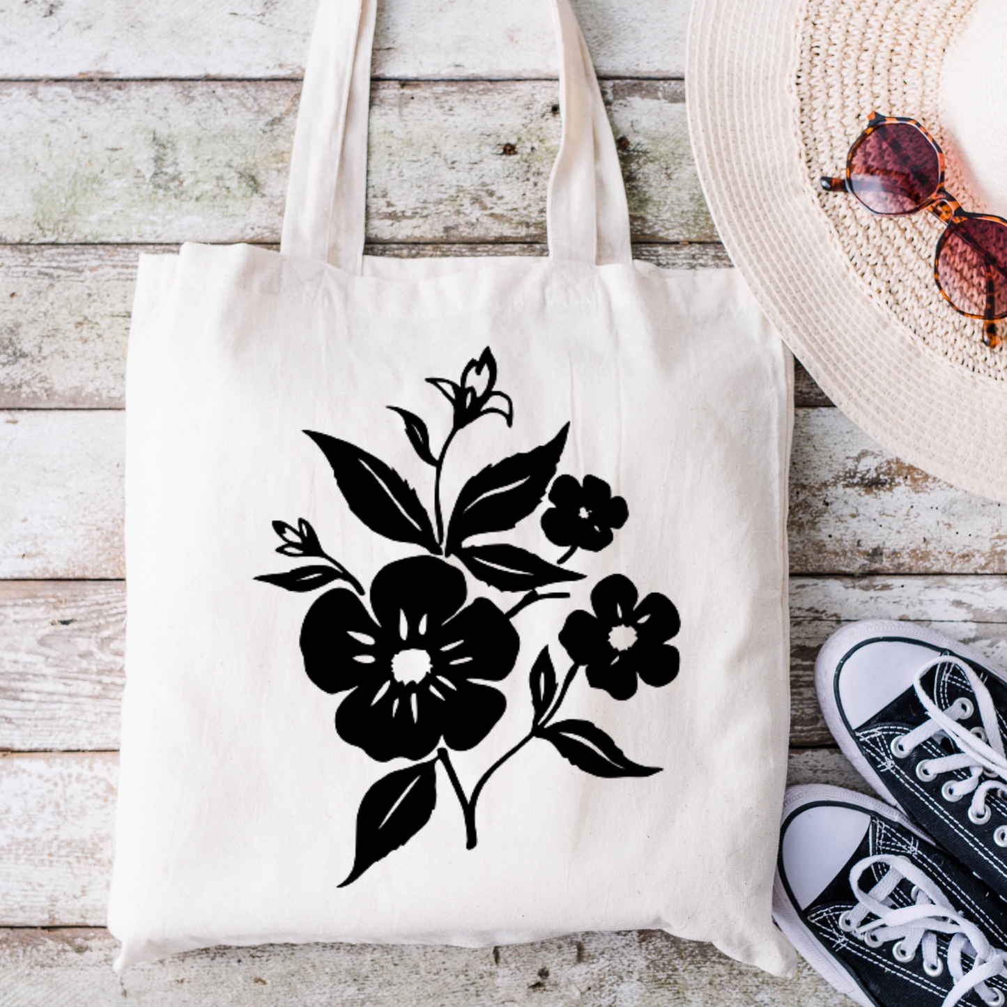 Floral Reusable Bag Ethical Earth Store