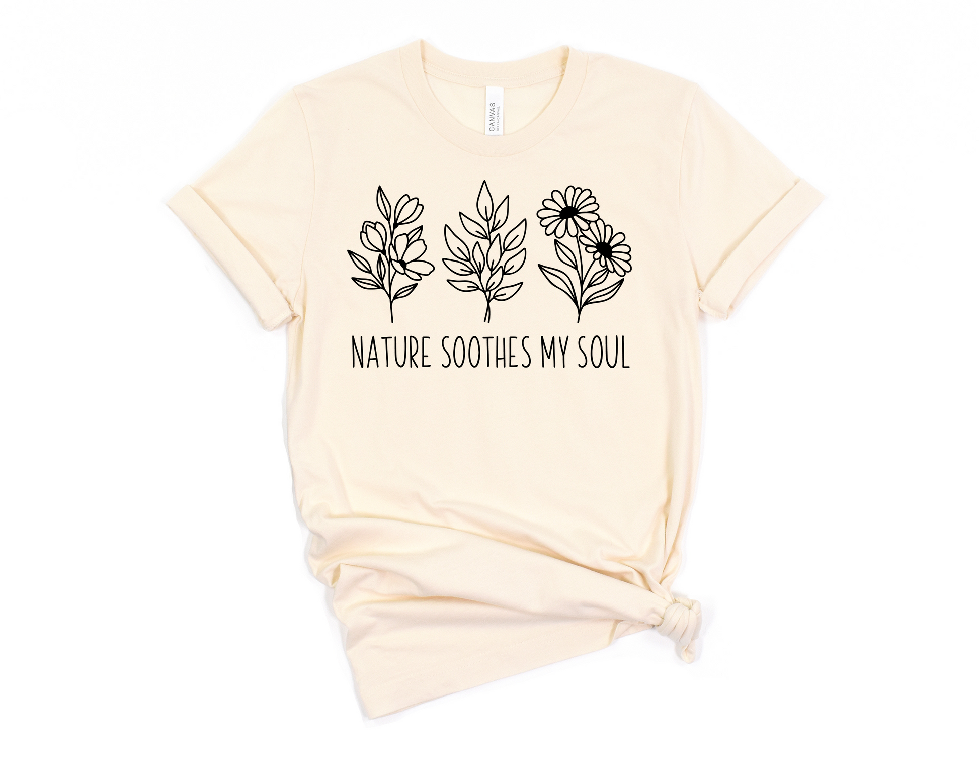 Nature Soothes My Soul T-Shirt Ethical Earth Store