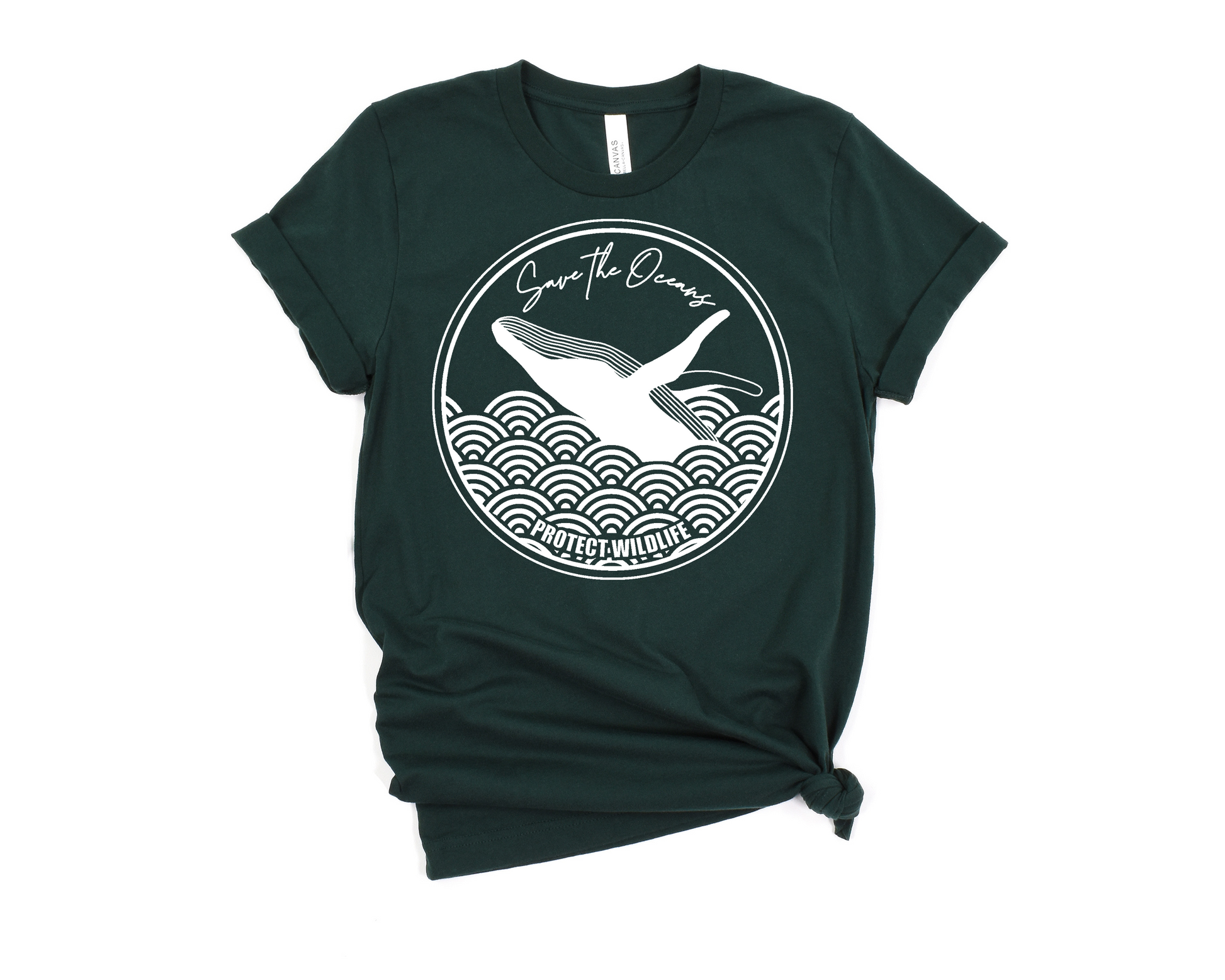 Save The Oceans T-Shirt Ethical Earth Store