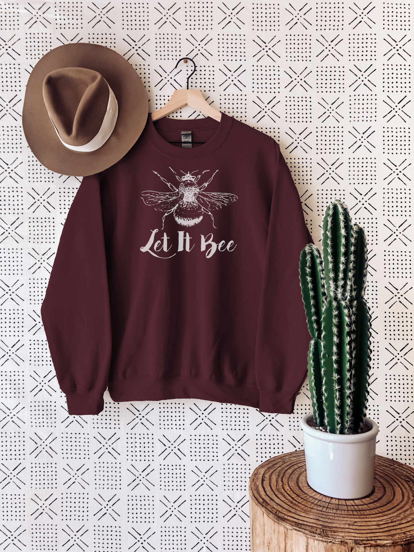 Let It Bee Sweatshirt Ethical Earth Store