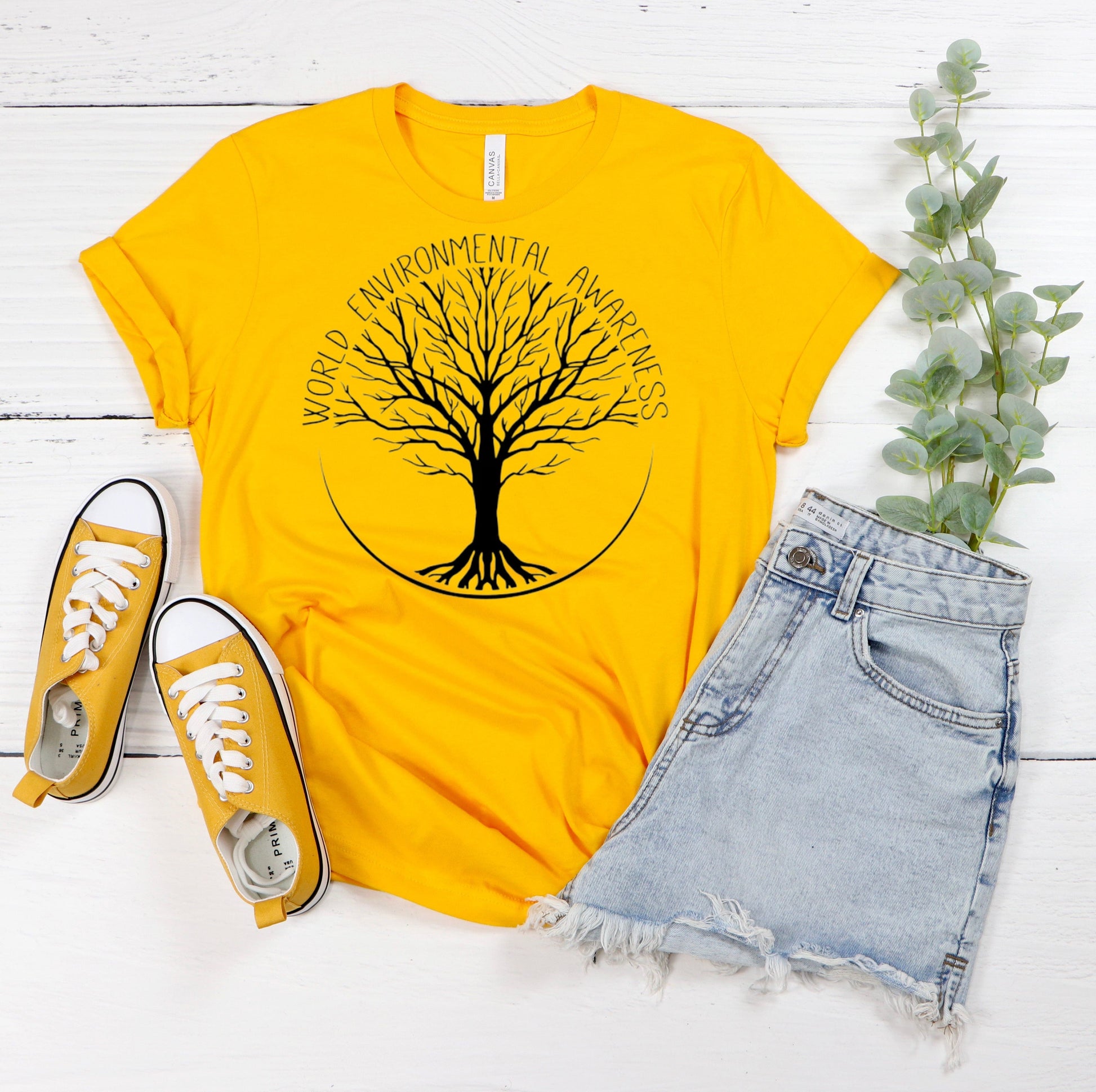 World Environmental Awareness T-Shirt Ethical Earth Store