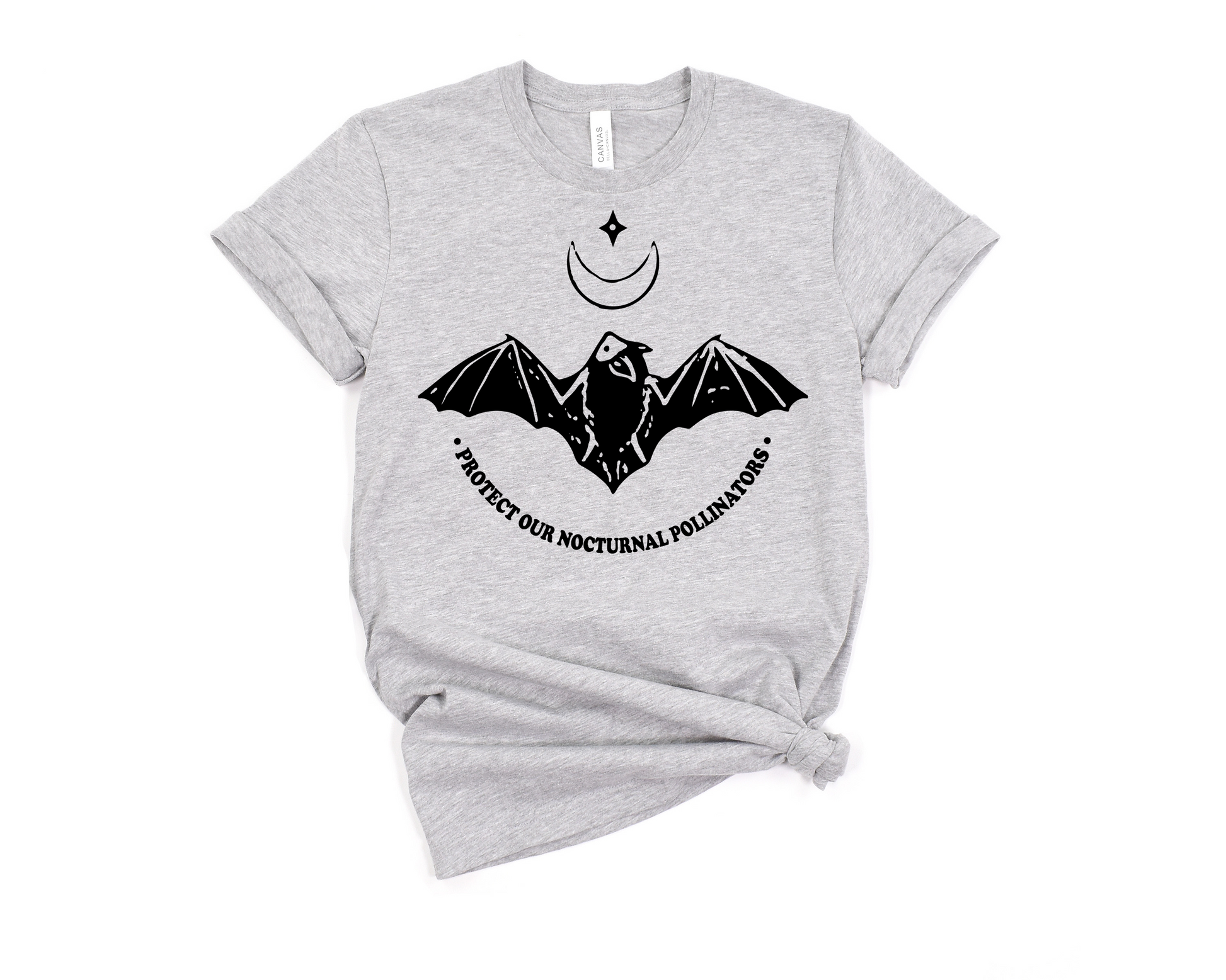 Protect Our Nocturnal Pollinators T-Shirt Ethical Earth Store