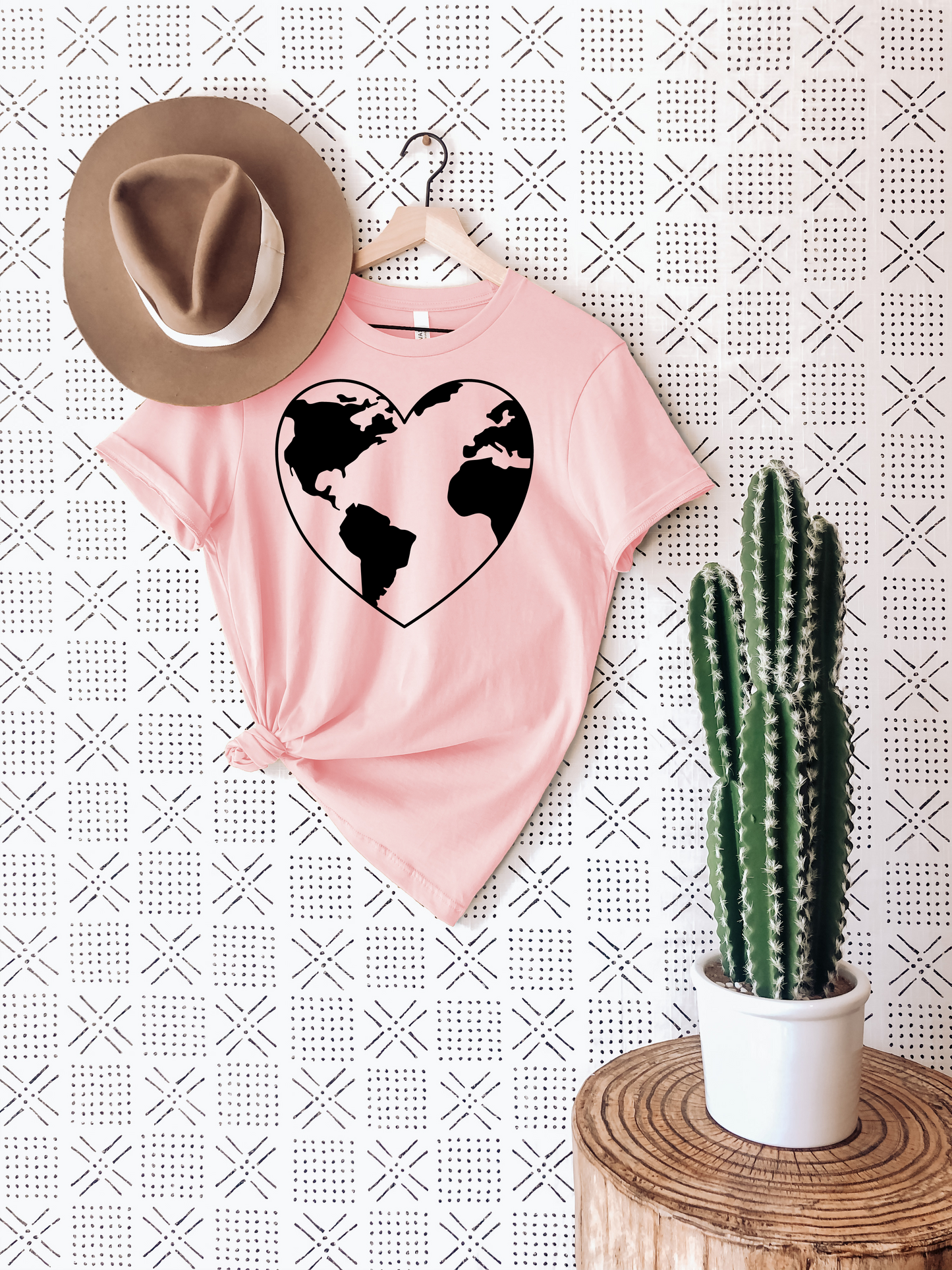 Earth Heart T-Shirt Ethical Earth Store
