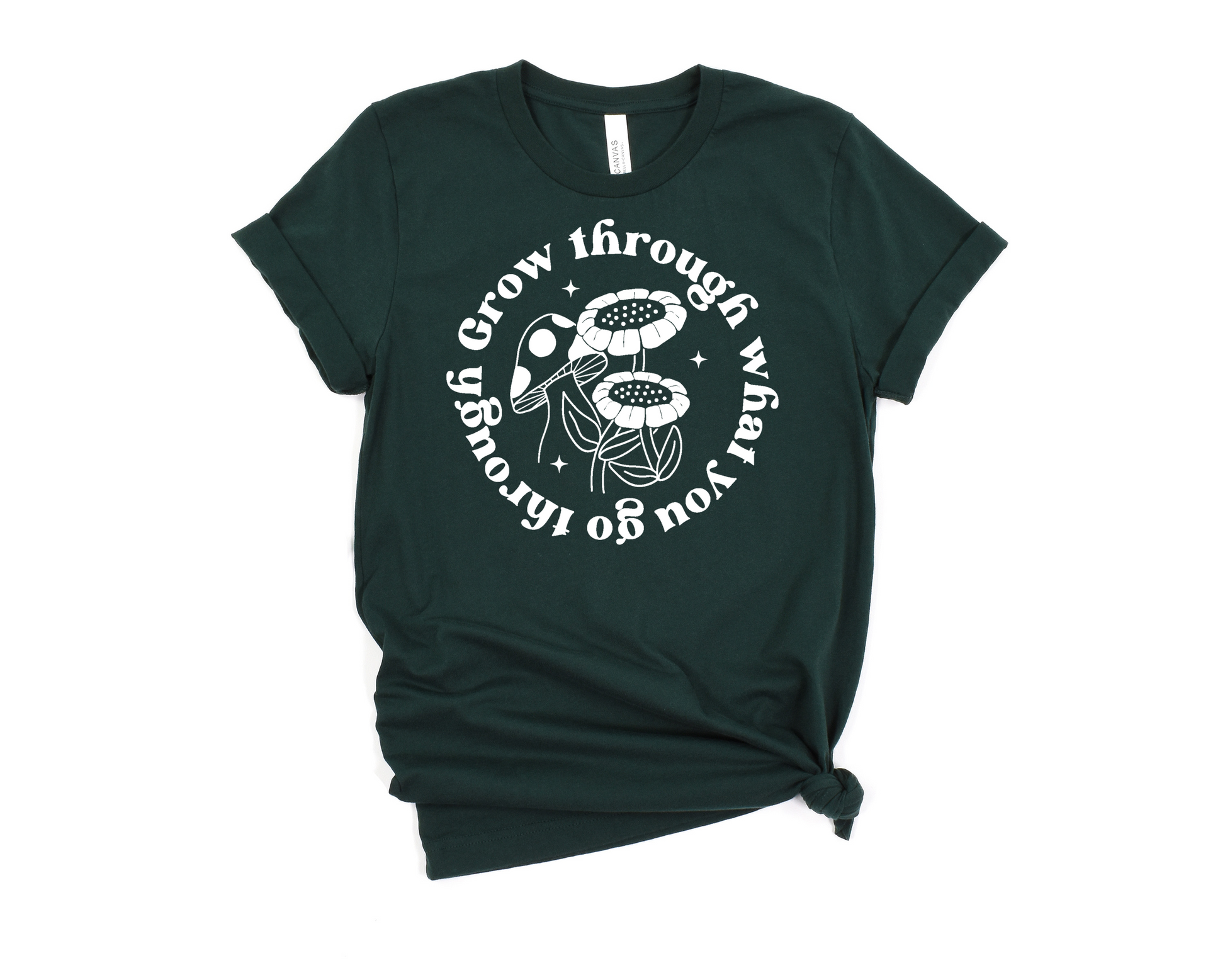 Grow Through What You Go Through T-Shirt Ethical Earth Store