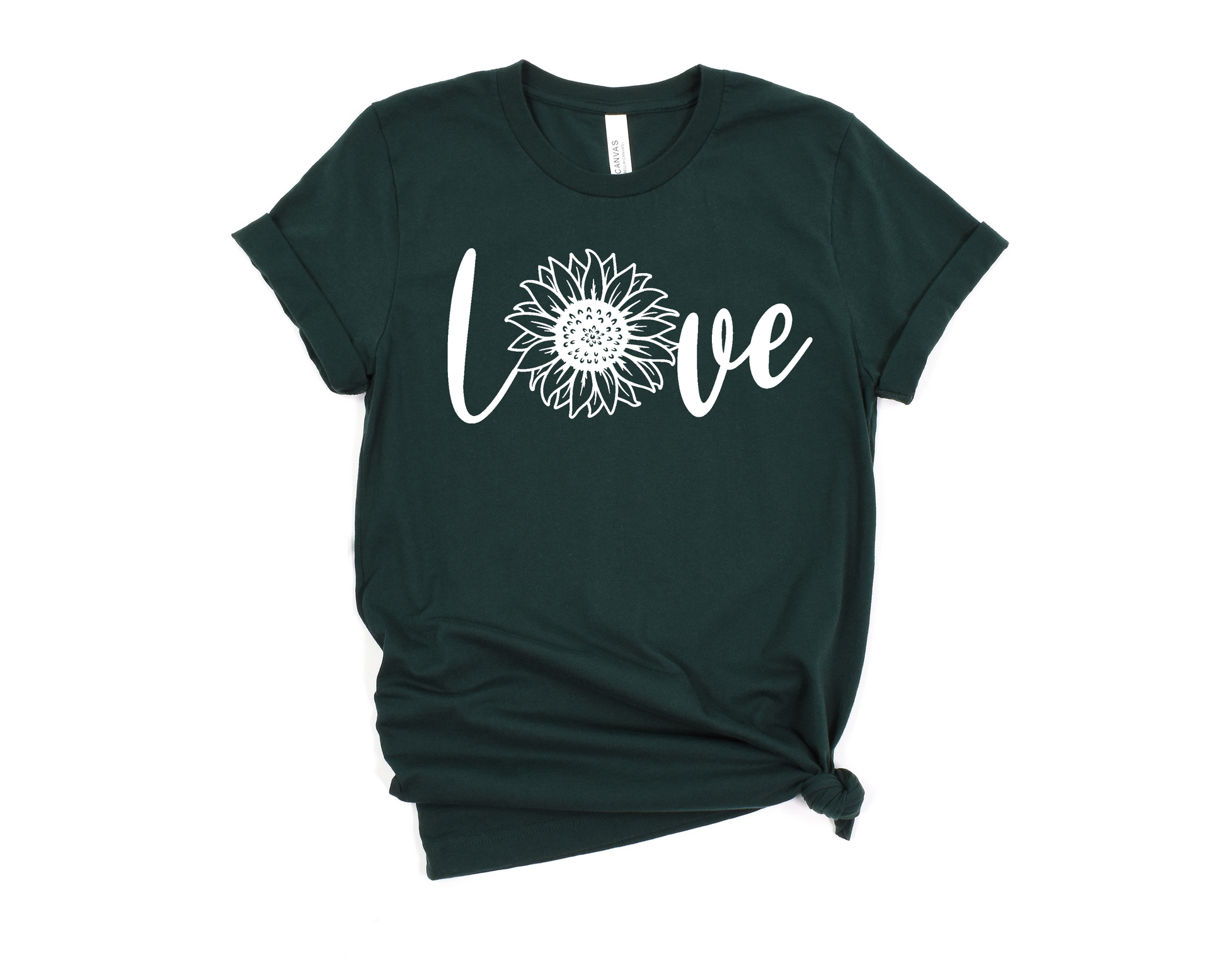 Sunflower Love T-Shirt Ethical Earth Store